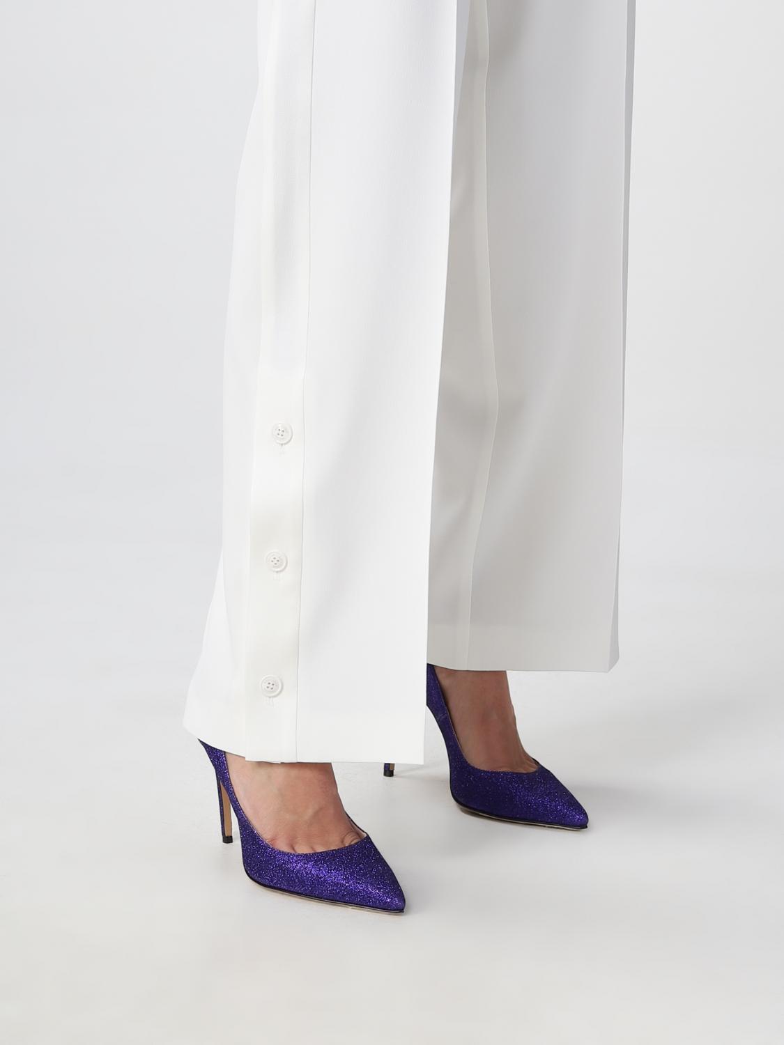 Hose Boutique Moschino: Boutique Moschino Damen Hose weiß 4