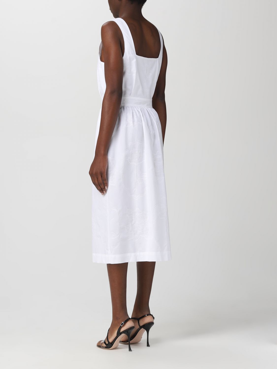 Платье Boutique Moschino: Платье Boutique Moschino для нее белый 2
