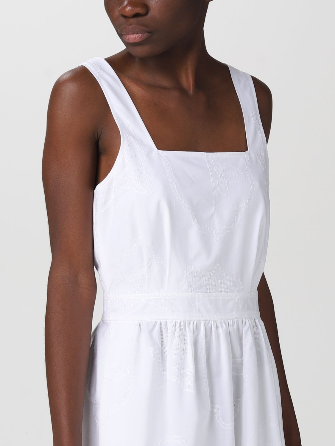 Платье Boutique Moschino: Платье Boutique Moschino для нее белый 3