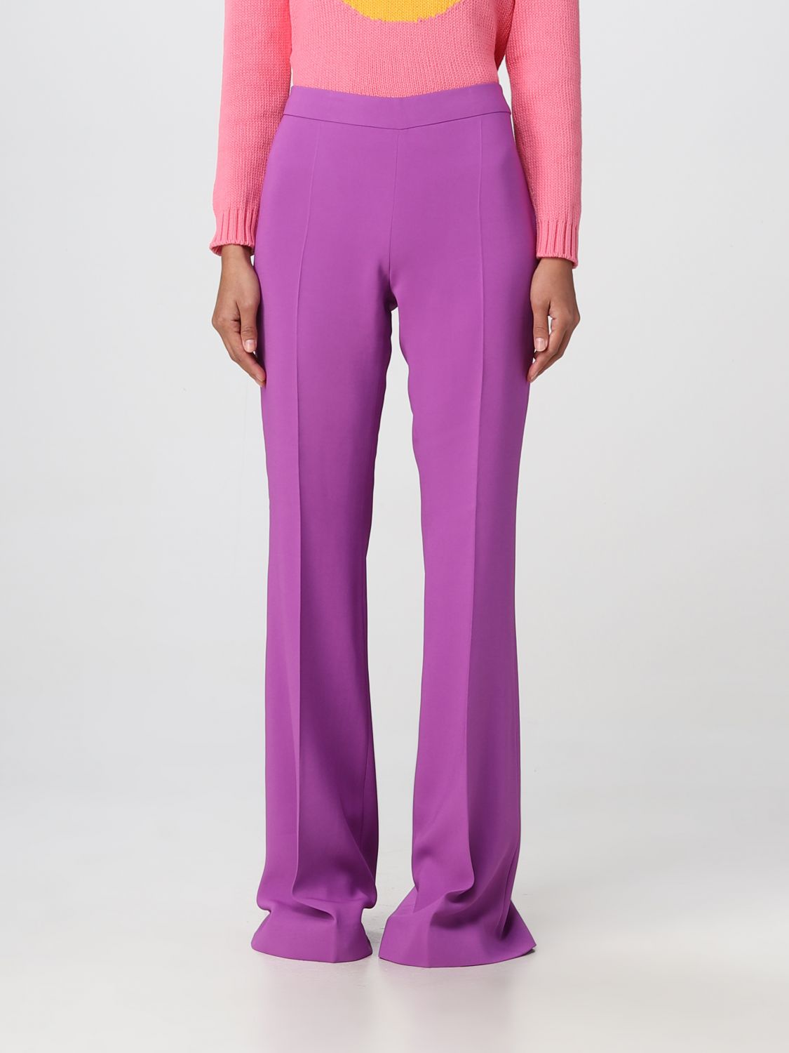 MOSCHINO COUTURE: pants for woman - Violet | Moschino Couture pants ...