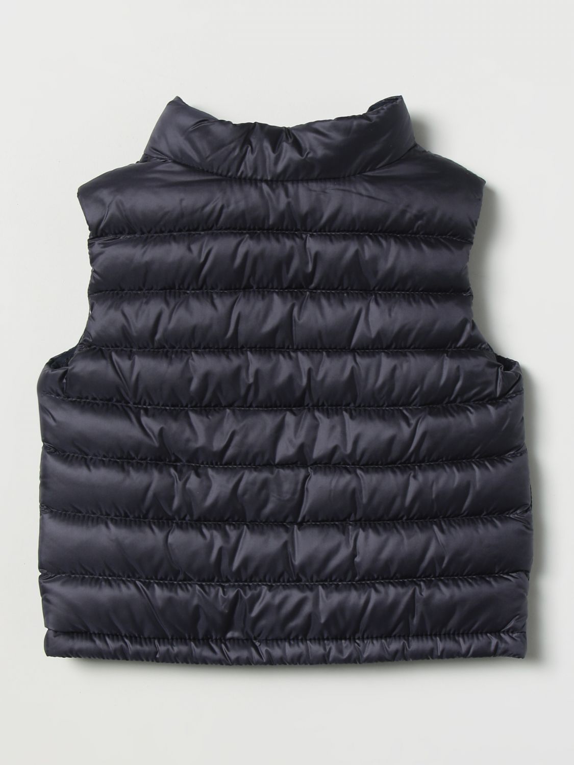 Jacket Moncler: Vard Moncler vest in padded and quilted longue saison blue 2