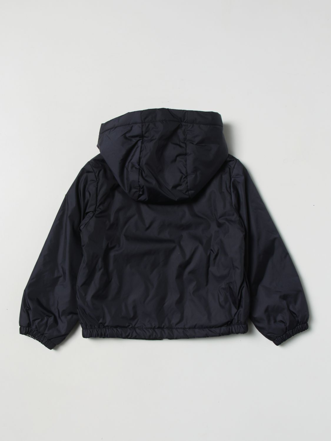 Jacket Moncler: Moncler nylon jacket with logo blue 2