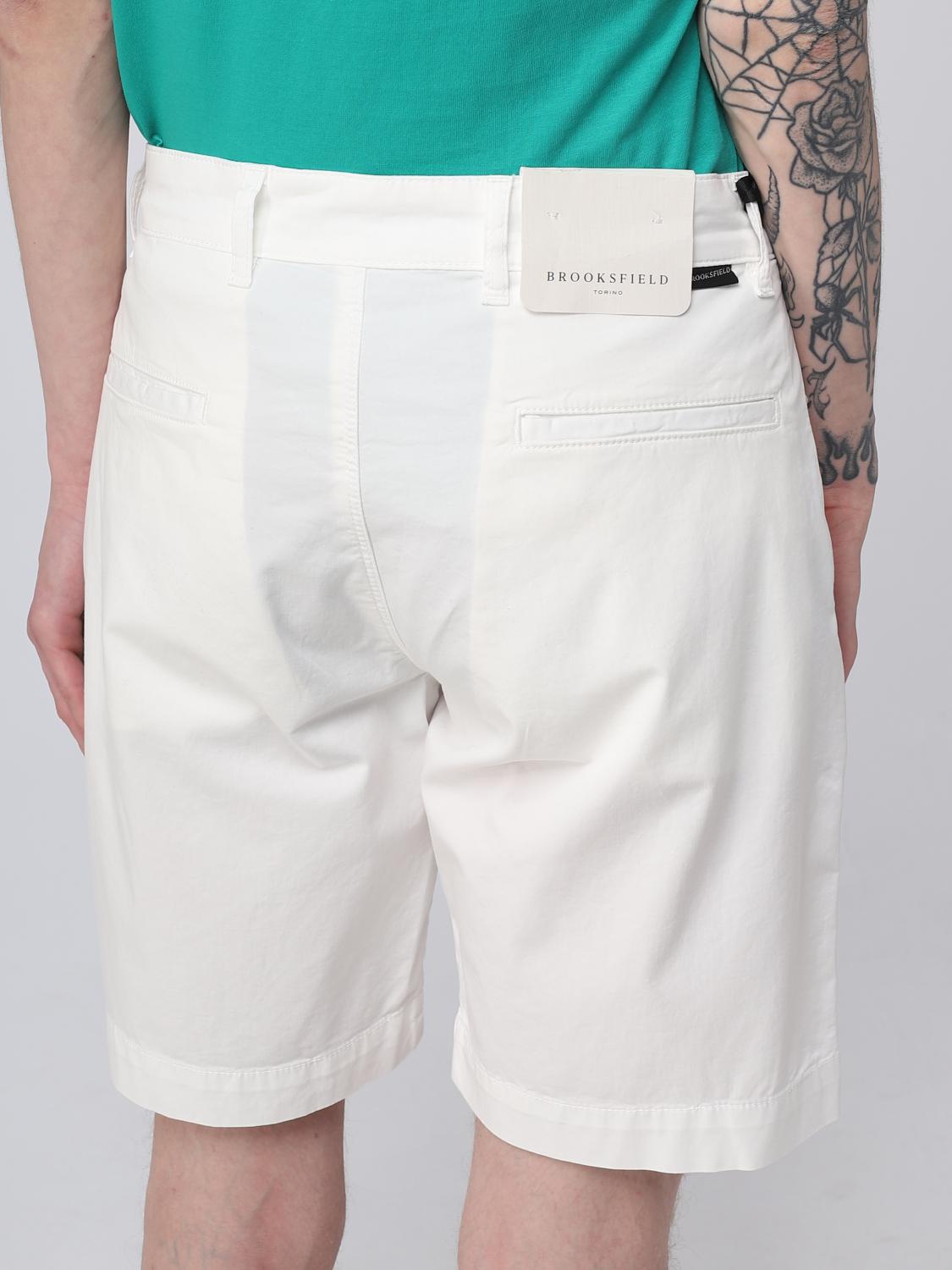 BROOKSFIELD short for man White Brooksfield short 205GC032 online on