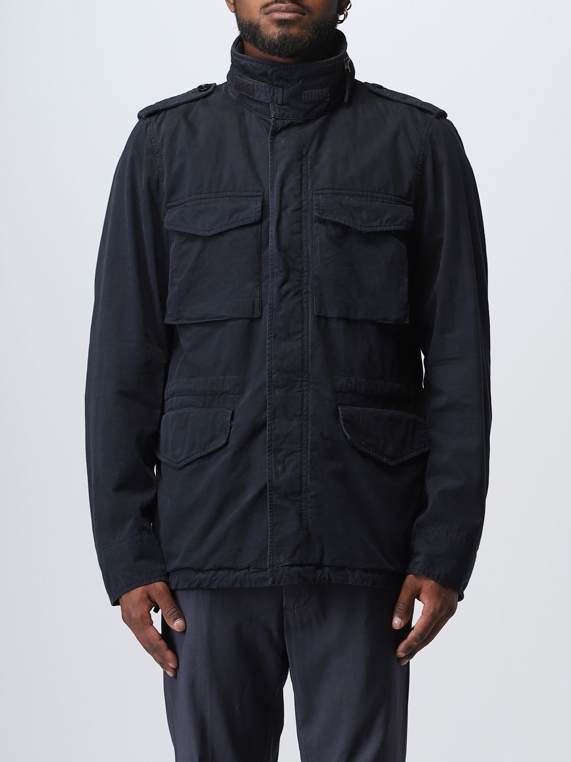ASPESI: jacket for man - Navy | Aspesi jacket CG20A262 online on GIGLIO.COM