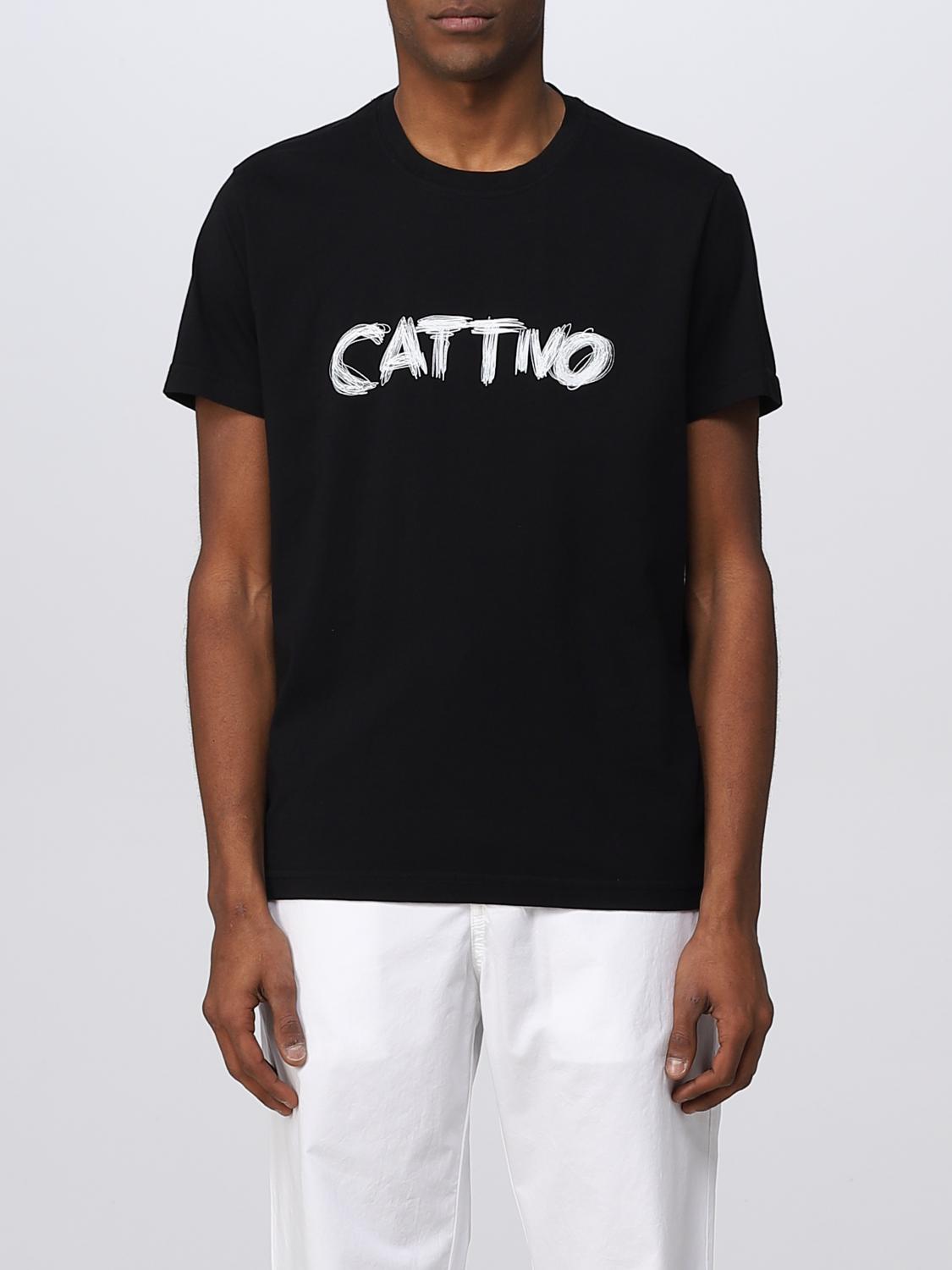 Aspesi Slogan-print Short-sleeved T-shirt In Black