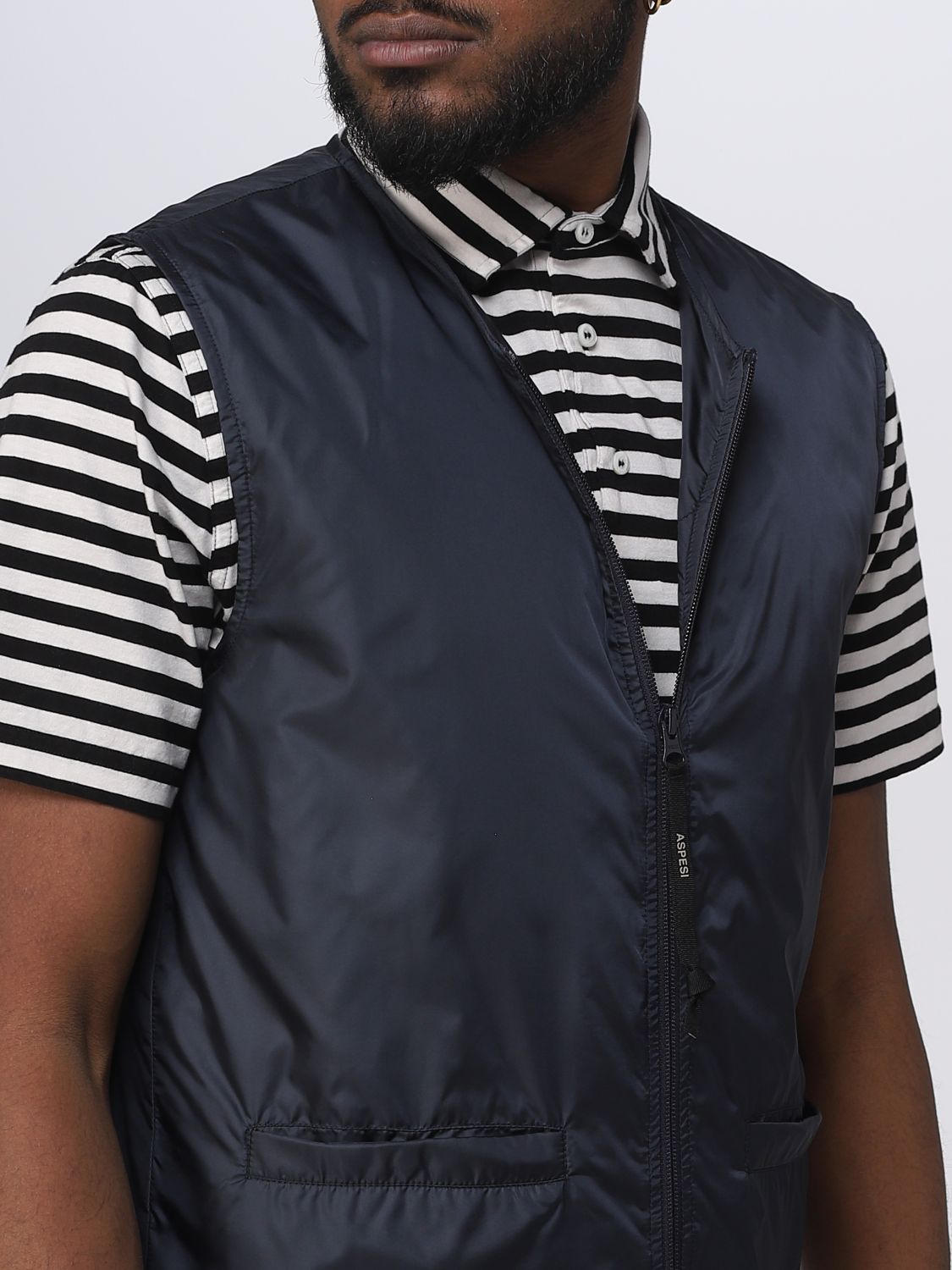 frequentie vleet cultuur ASPESI: suit vest for man - Navy | Aspesi suit vest I3167961 online on  GIGLIO.COM