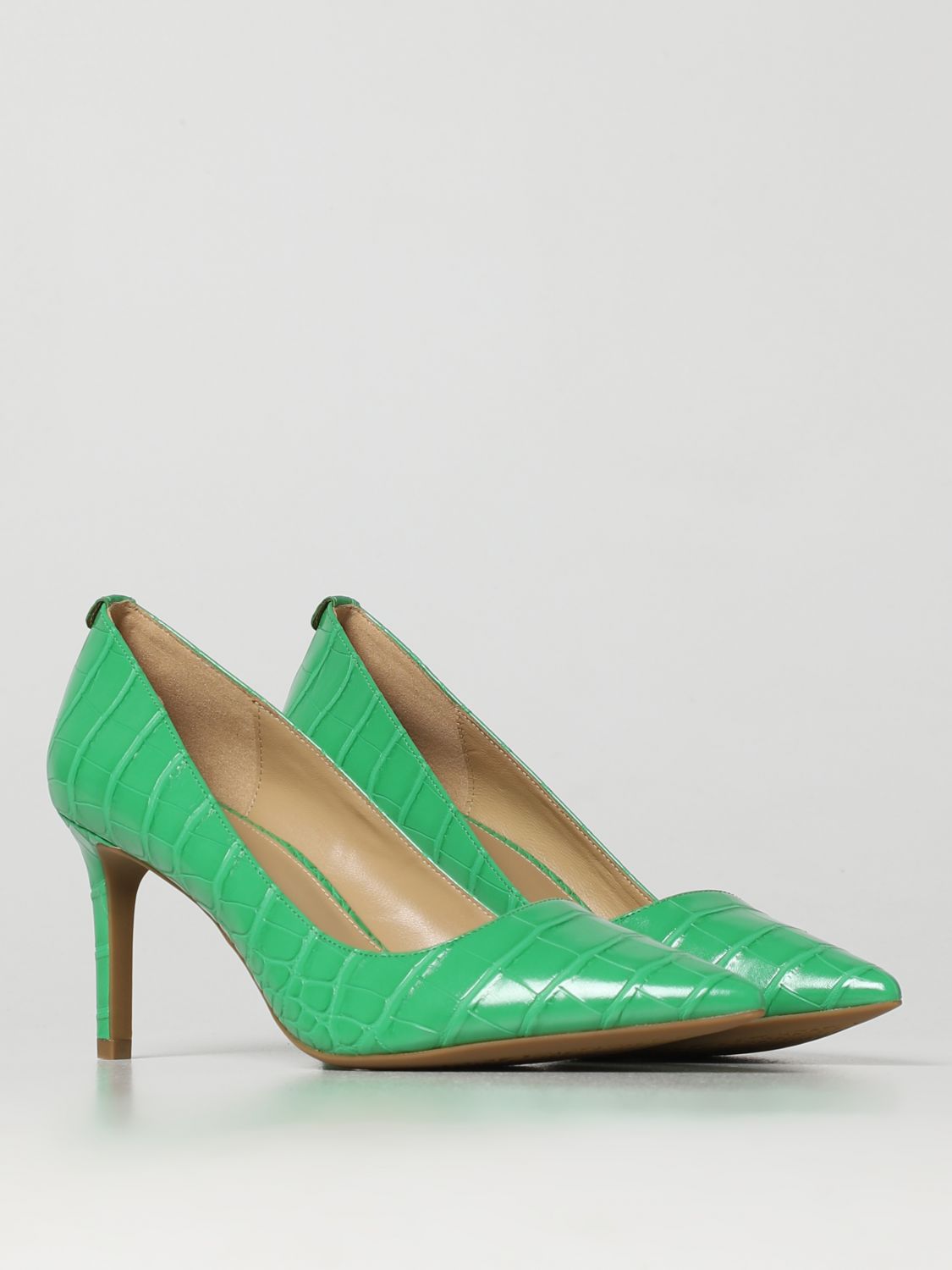 MICHAEL KORS: high heel shoes for woman - Green | Michael Kors high heel  shoes 40R3ALMP1E online on 
