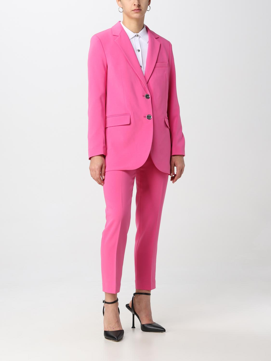 MICHAEL KORS: blazer for woman - Pink | Michael Kors blazer MR3100CENX  online on 