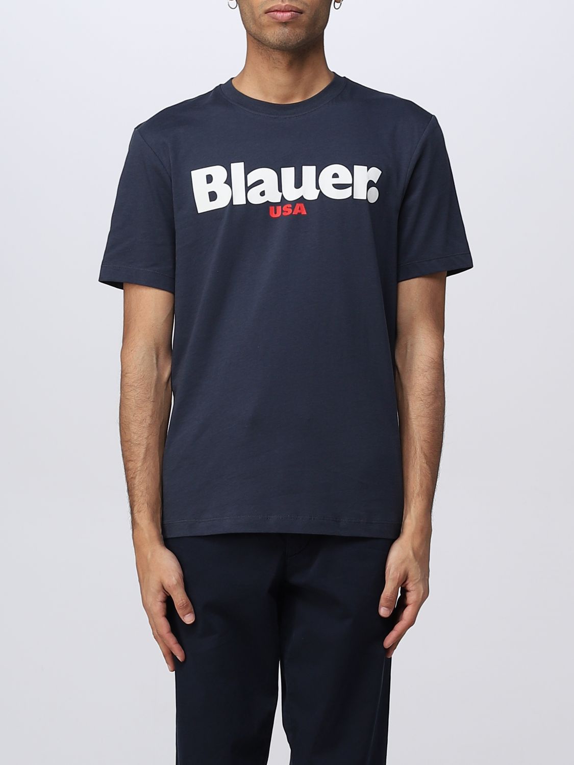 BLAUER T-SHIRT BLAUER MEN COLOR BLUE,379166009
