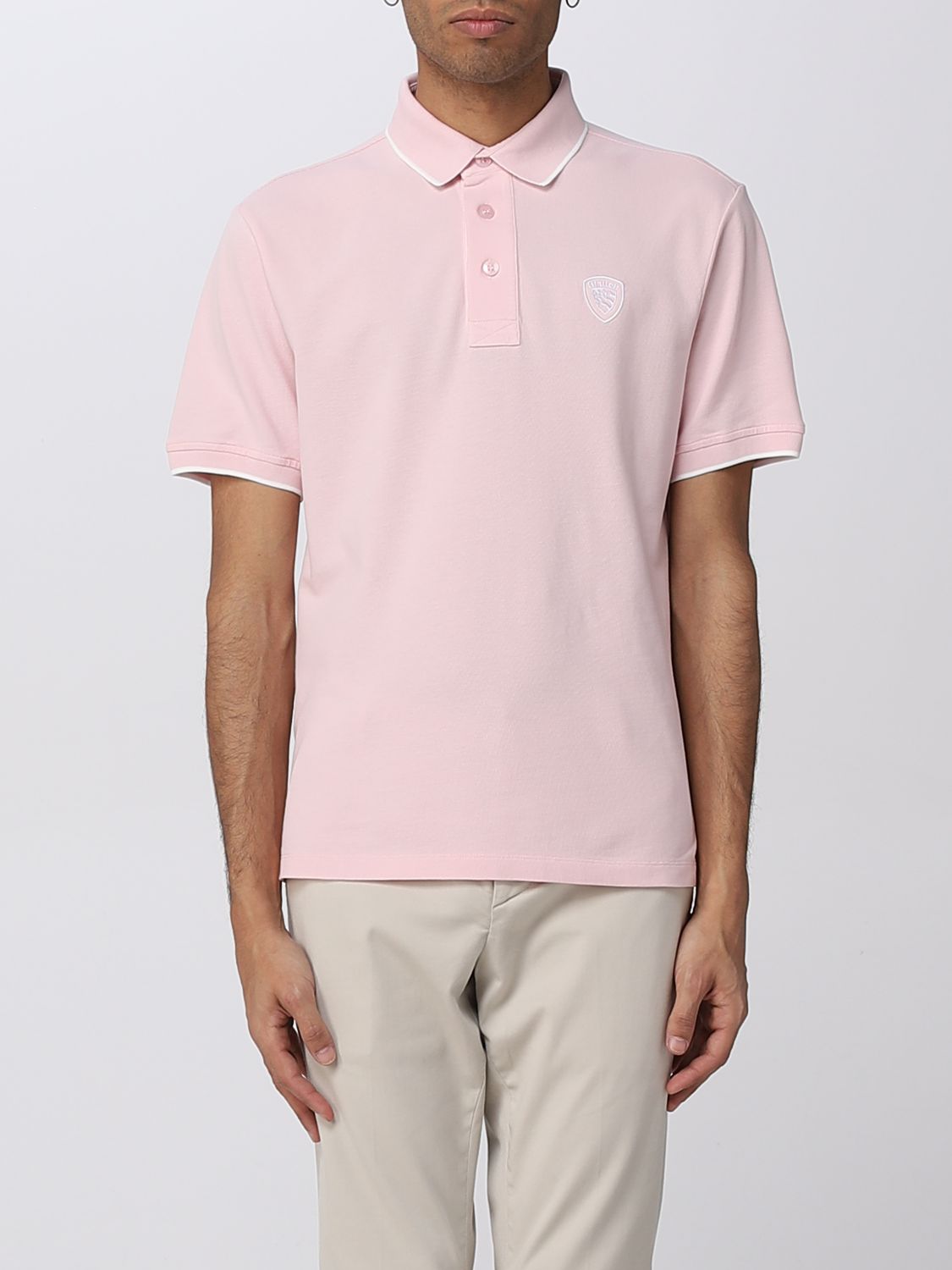 Blauer Polo Shirt  Men Color Pink
