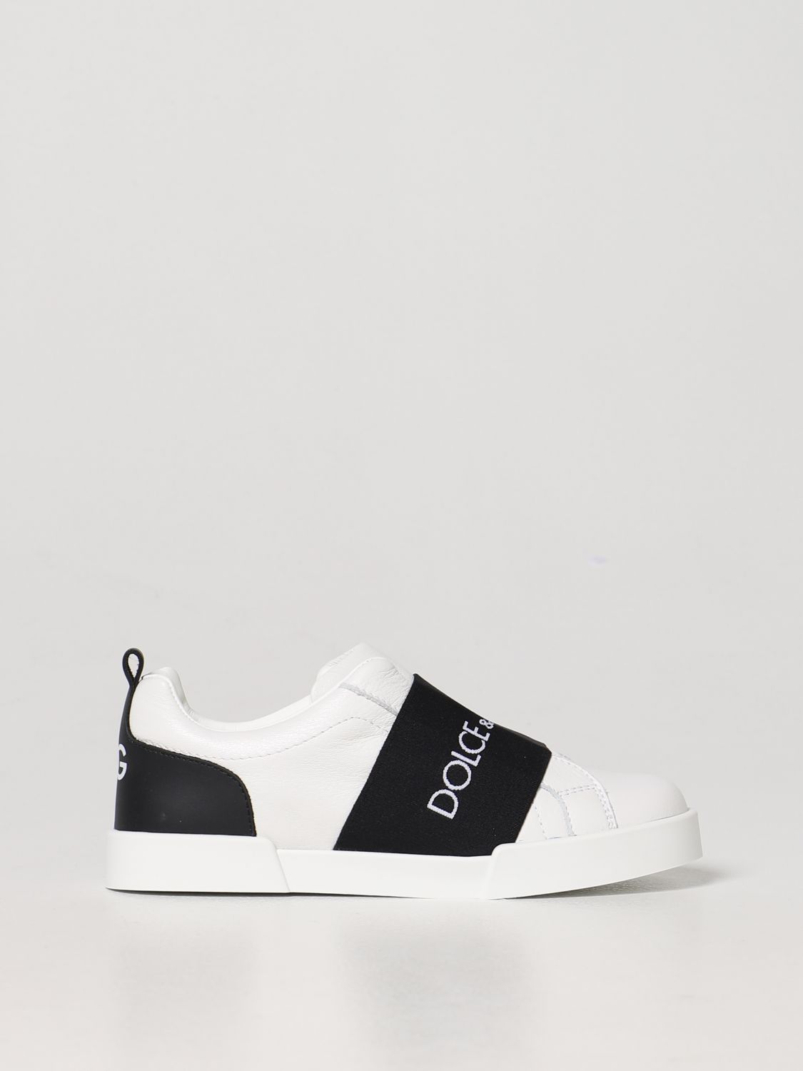 DOLCE & nappa sneakers White | Dolce Gabbana sneakers DA5129AD825 online at GIGLIO.COM