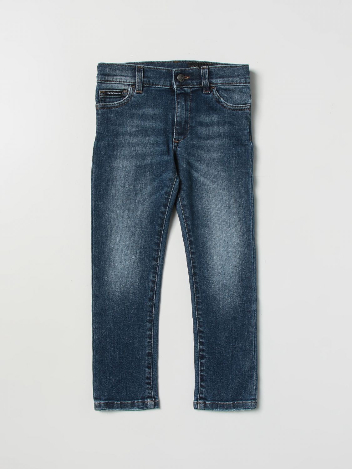 Dolce & Gabbana Kids' 5-pocket Jeans In Denim