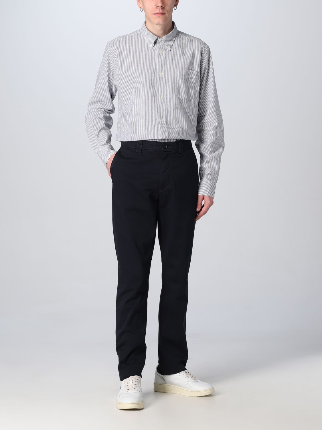 Pantalón Woolrich: Pantalón Woolrich para hombre azul oscuro 2
