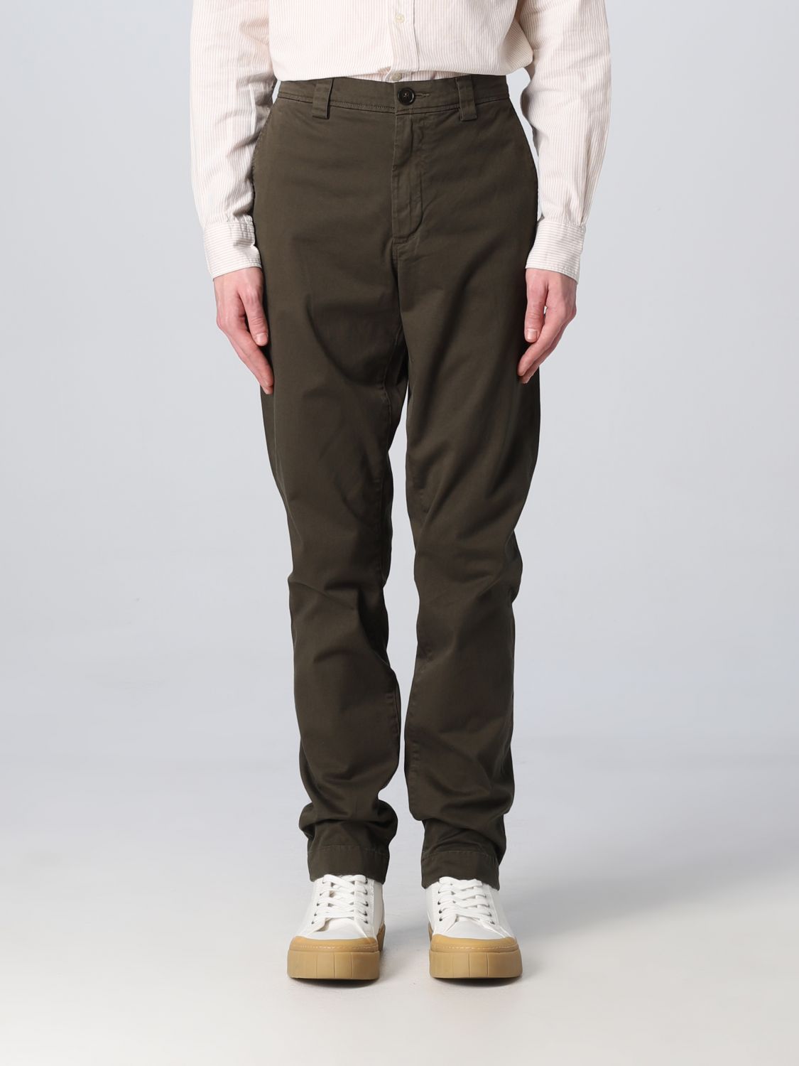 Woolrich Trousers  Men Colour Military