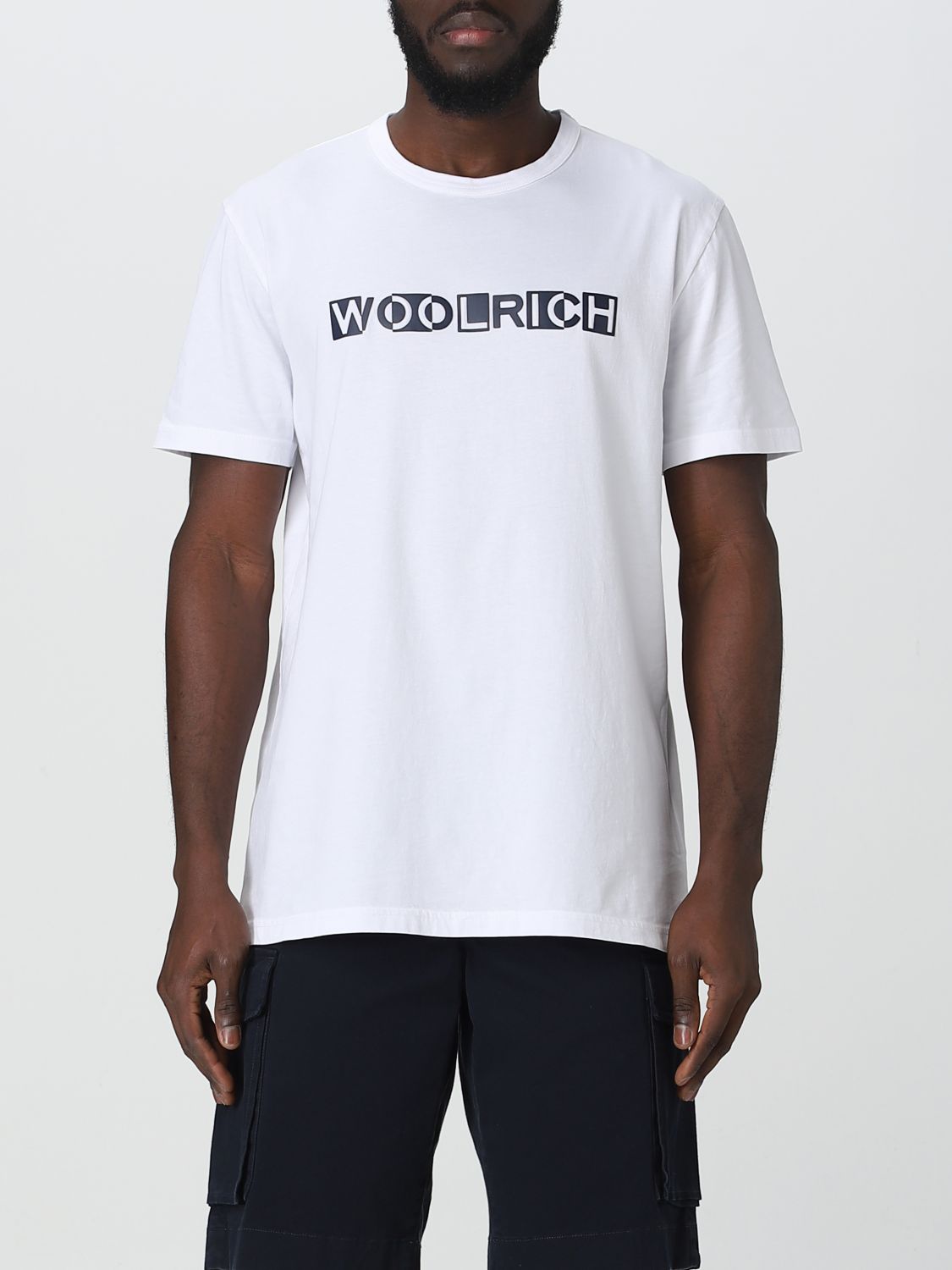 Woolrich Logo-print Cotton T-shirt In White