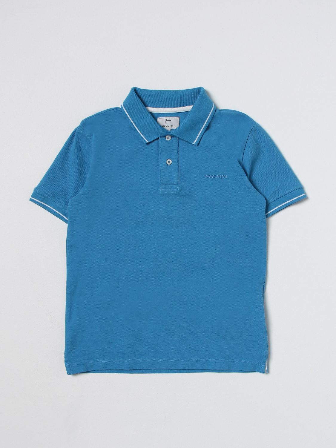 Woolrich Polo Shirt  Kids Color Blue 1