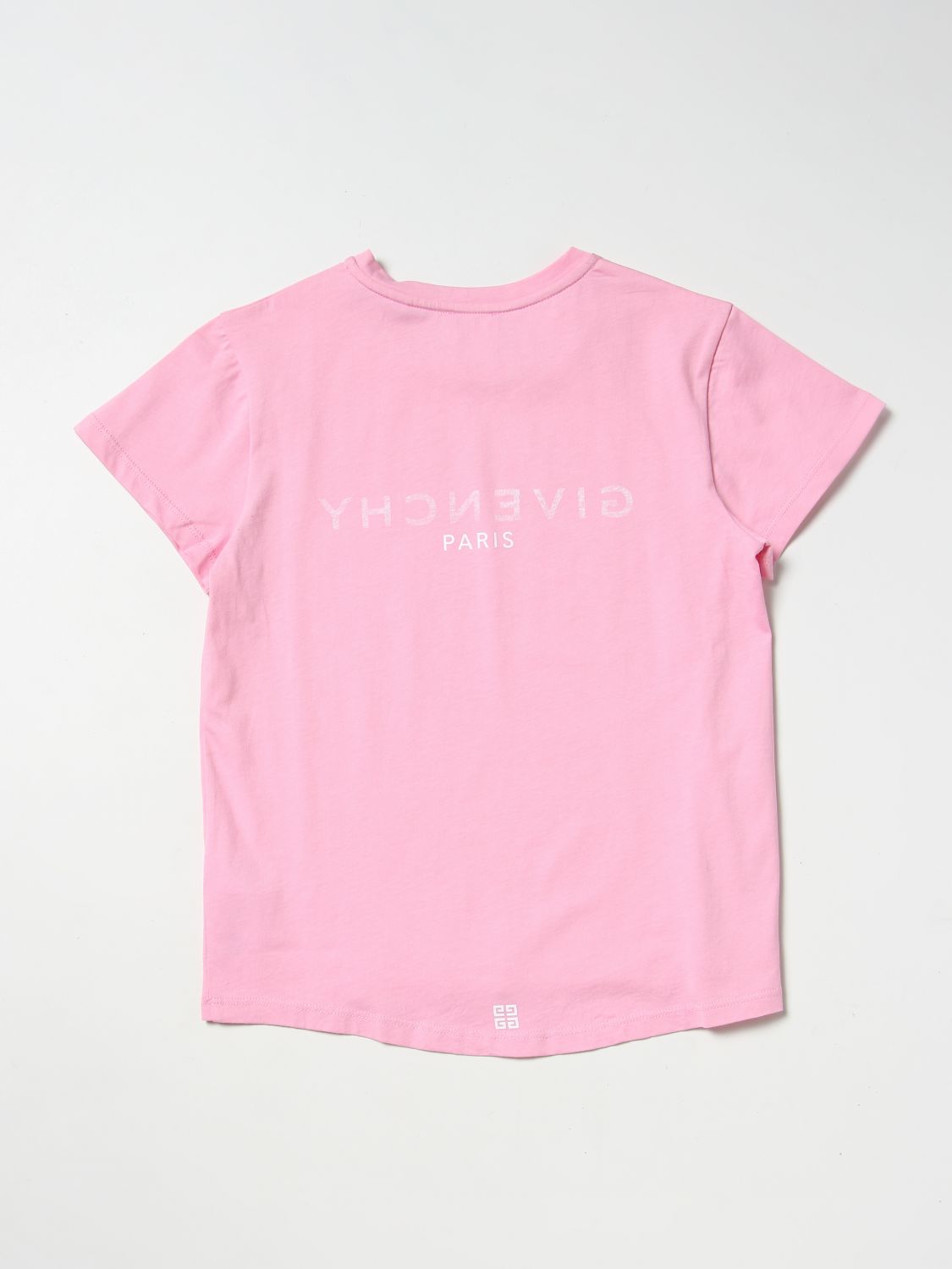 GIVENCHY: t-shirt for girls - Pink | Givenchy t-shirt H15296 online on  