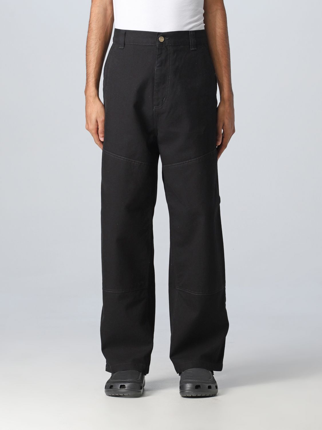 CARHARTT WIP: pants for man - Black | Carhartt Wip pants I031393 online ...