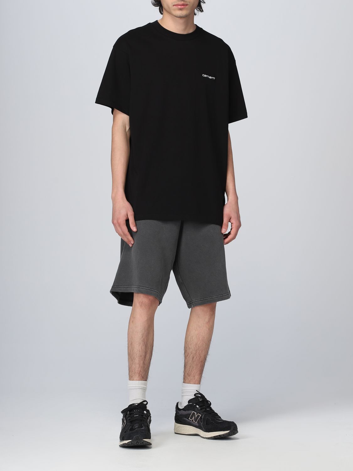 CARHARTT WIP: t-shirt for men - Black | Carhartt Wip t-shirt I030435 ...