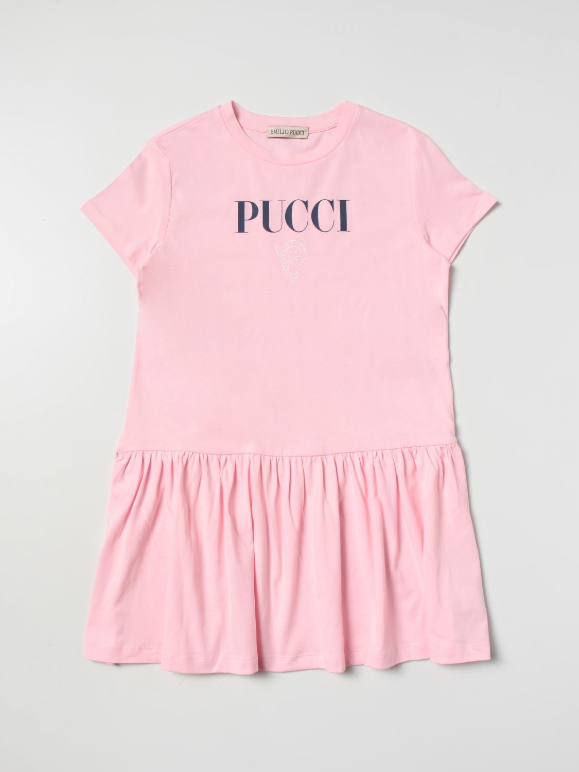 Emilio Pucci Junior Dress  Kids Color Pink