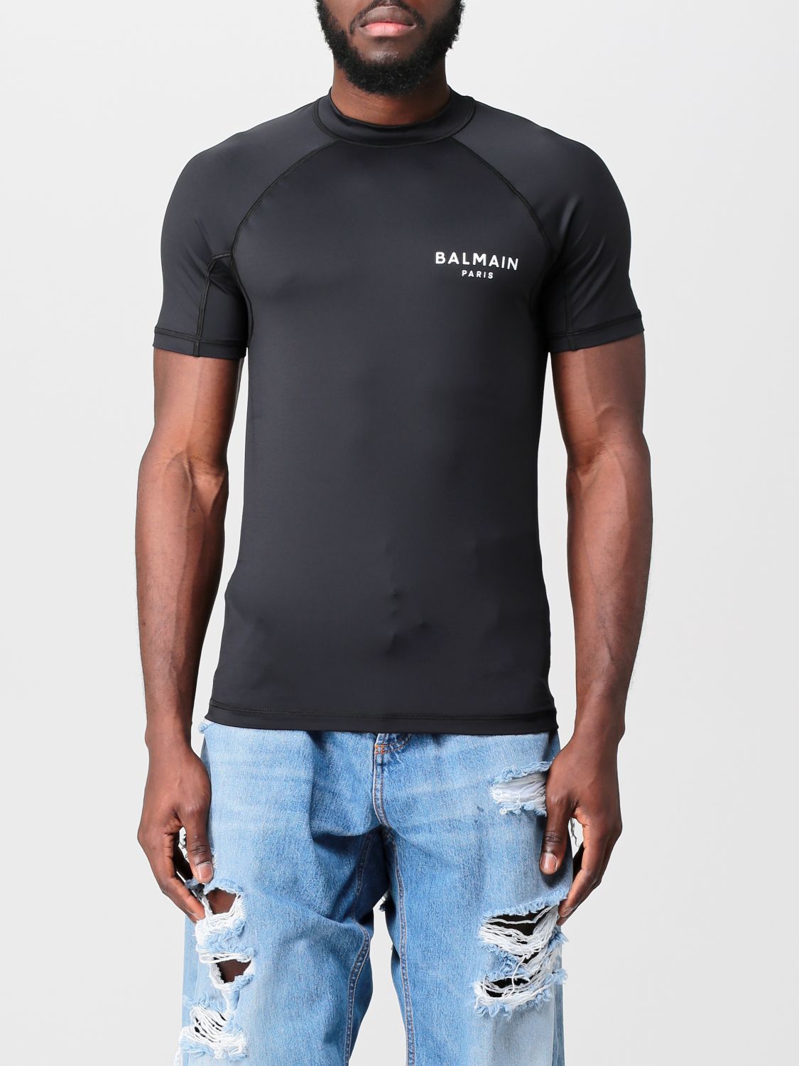 Balmain T-shirt  Men Colour Black