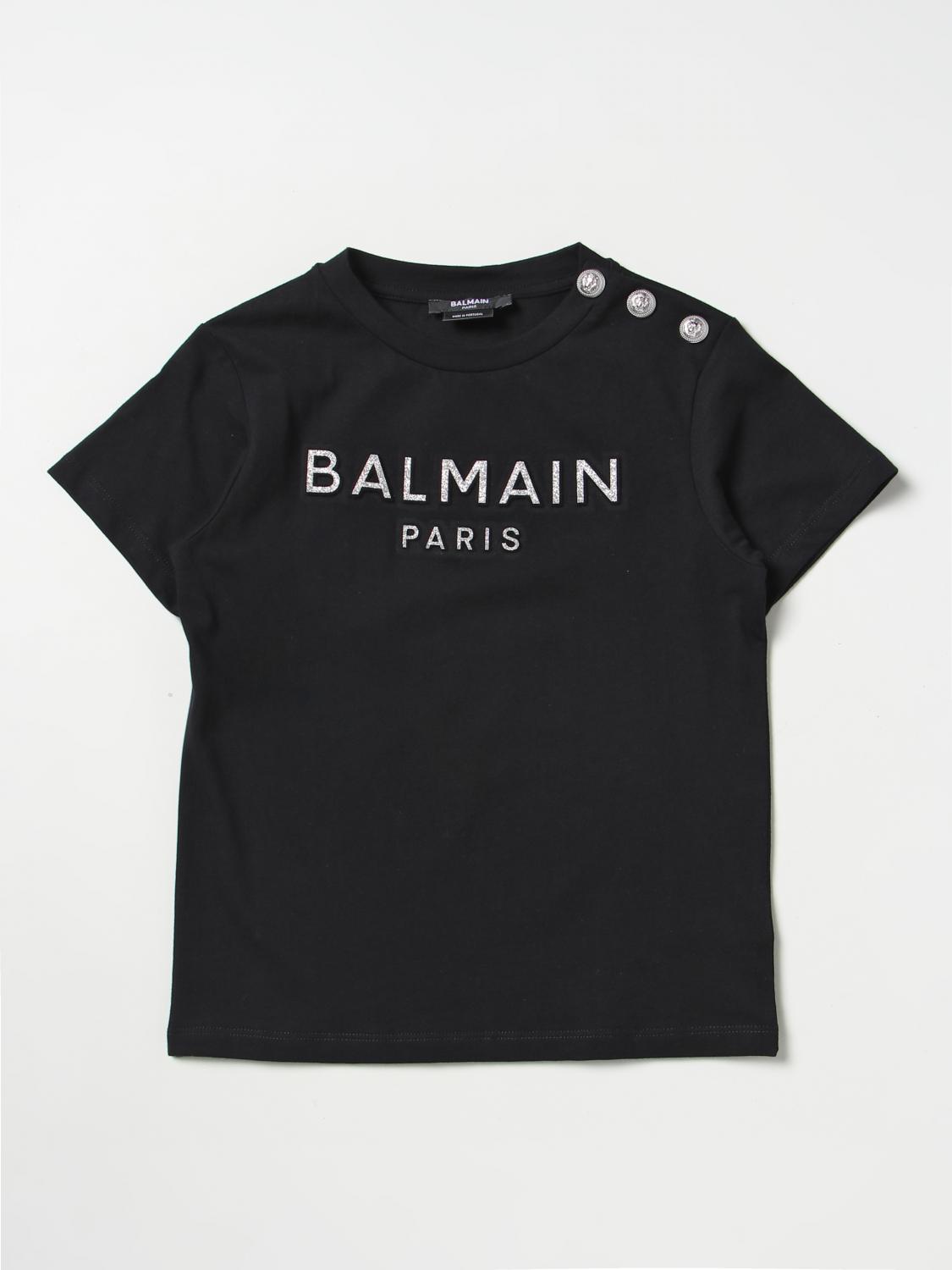 Balmain T-shirt  Kids Kids Color Black