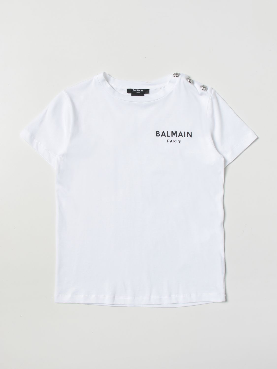 Balmain T-shirt  Kids Kids Color White 2
