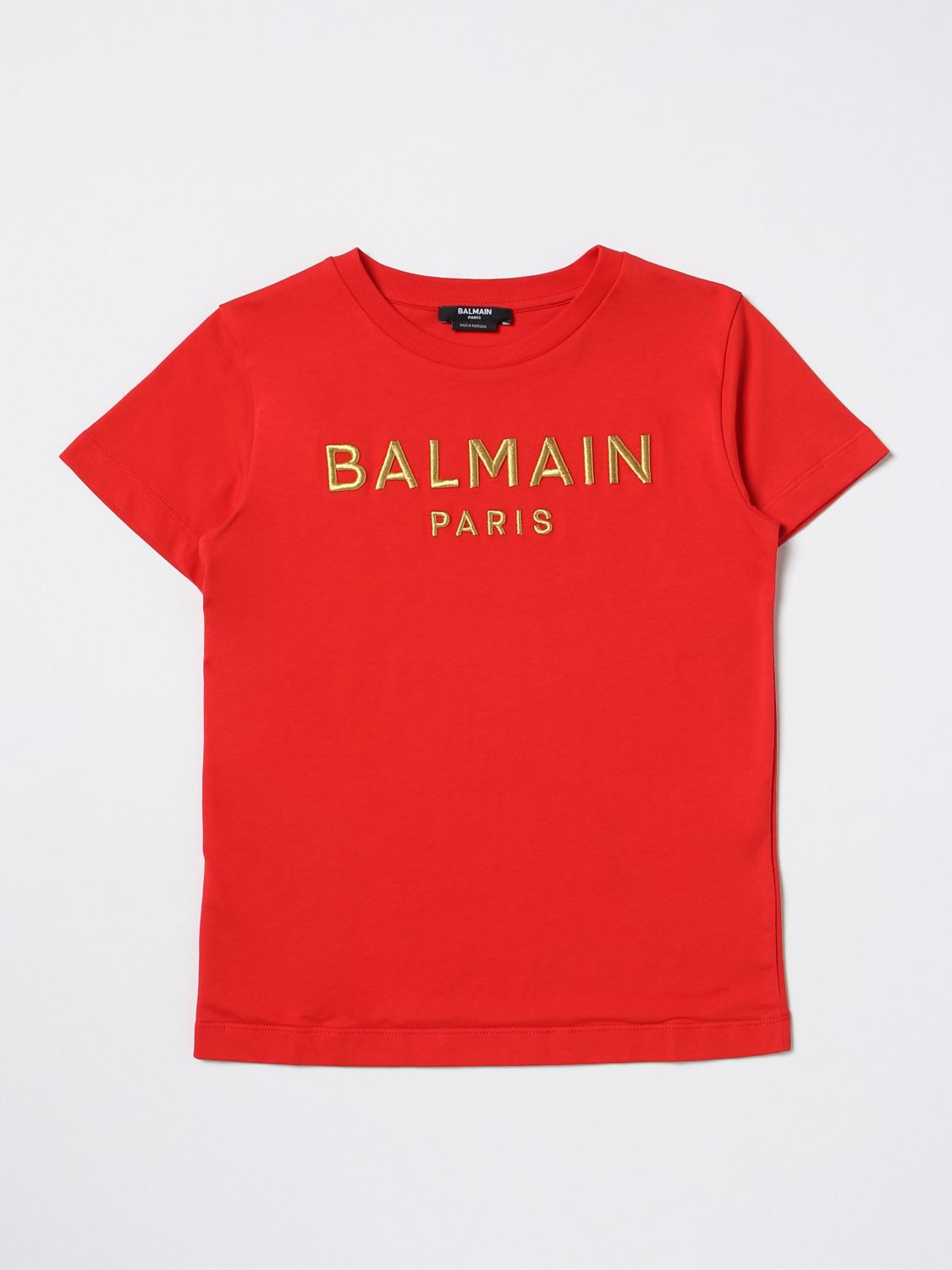 Balmain T-shirt  Kids Kids Color Red