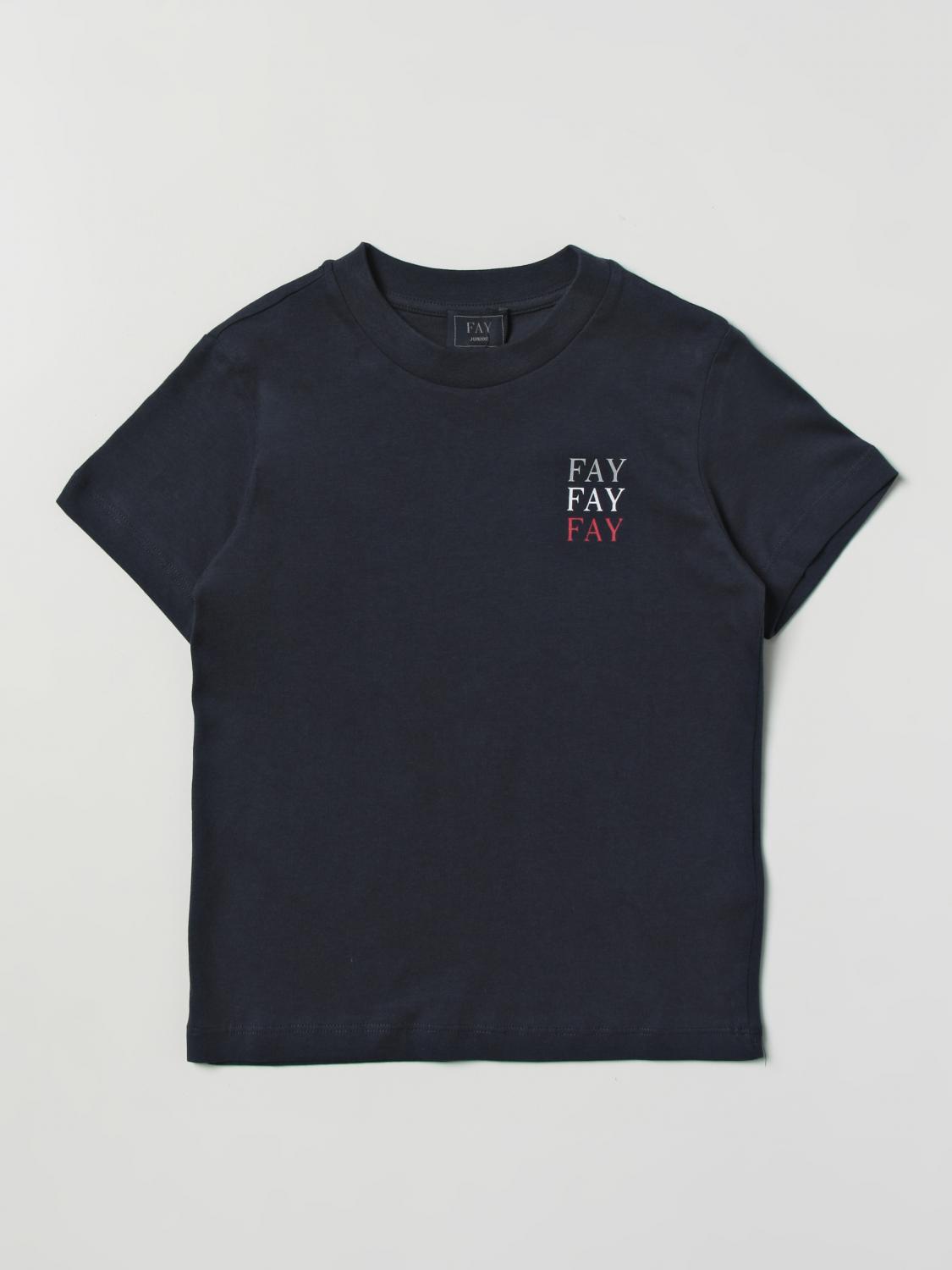 Fay Junior T-shirt  Kids Color Blue