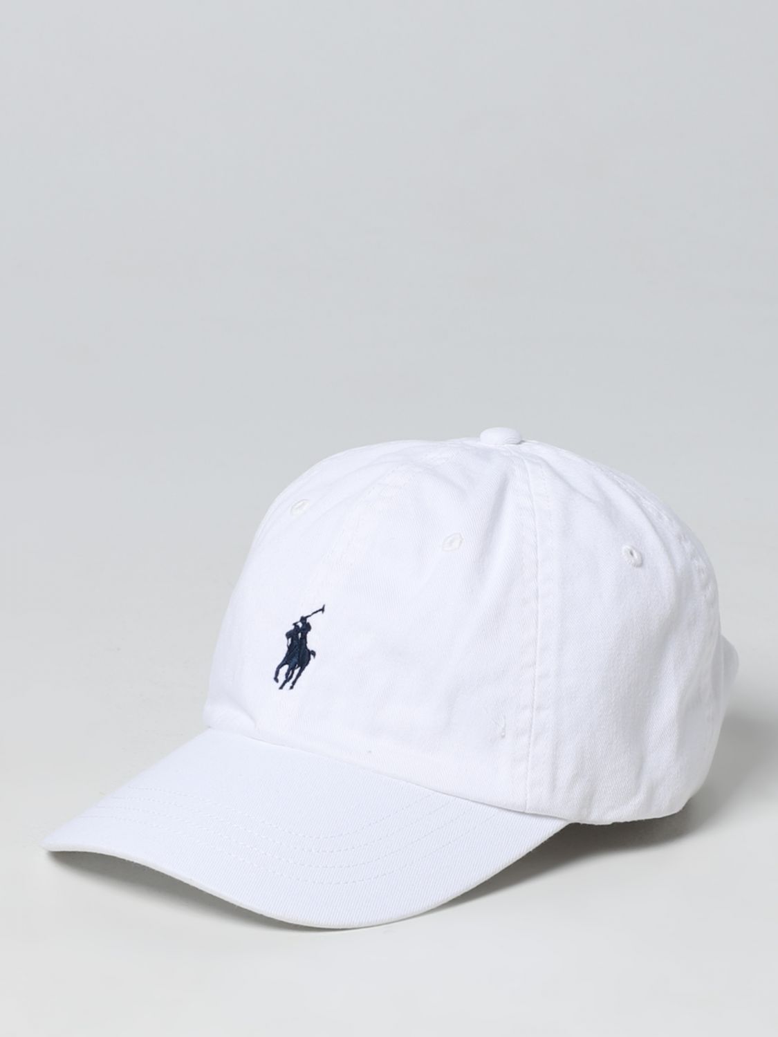POLO RALPH LAUREN: hat for man - White | Polo Ralph Lauren hat 710548524  online on 