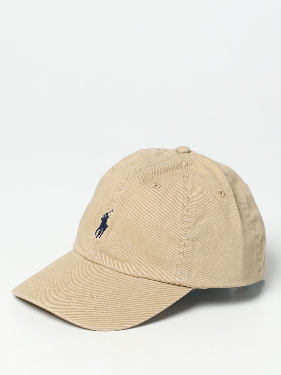 POLO RALPH LAUREN: hat for man - Beige | Polo Ralph Lauren hat 710548524  online on 