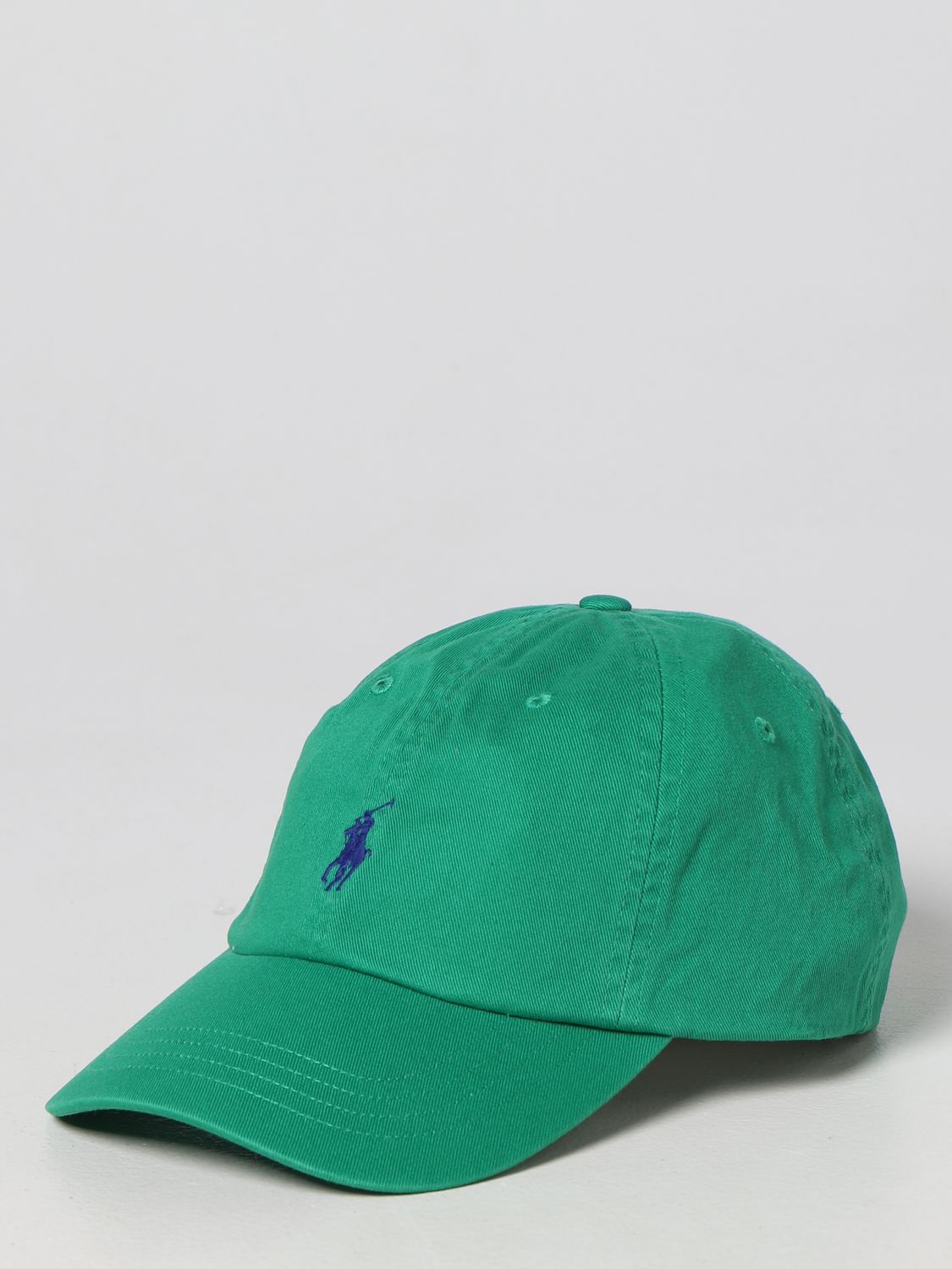 POLO RALPH LAUREN: hat for man - Grass Green | Polo Ralph Lauren hat  710667709 online on 