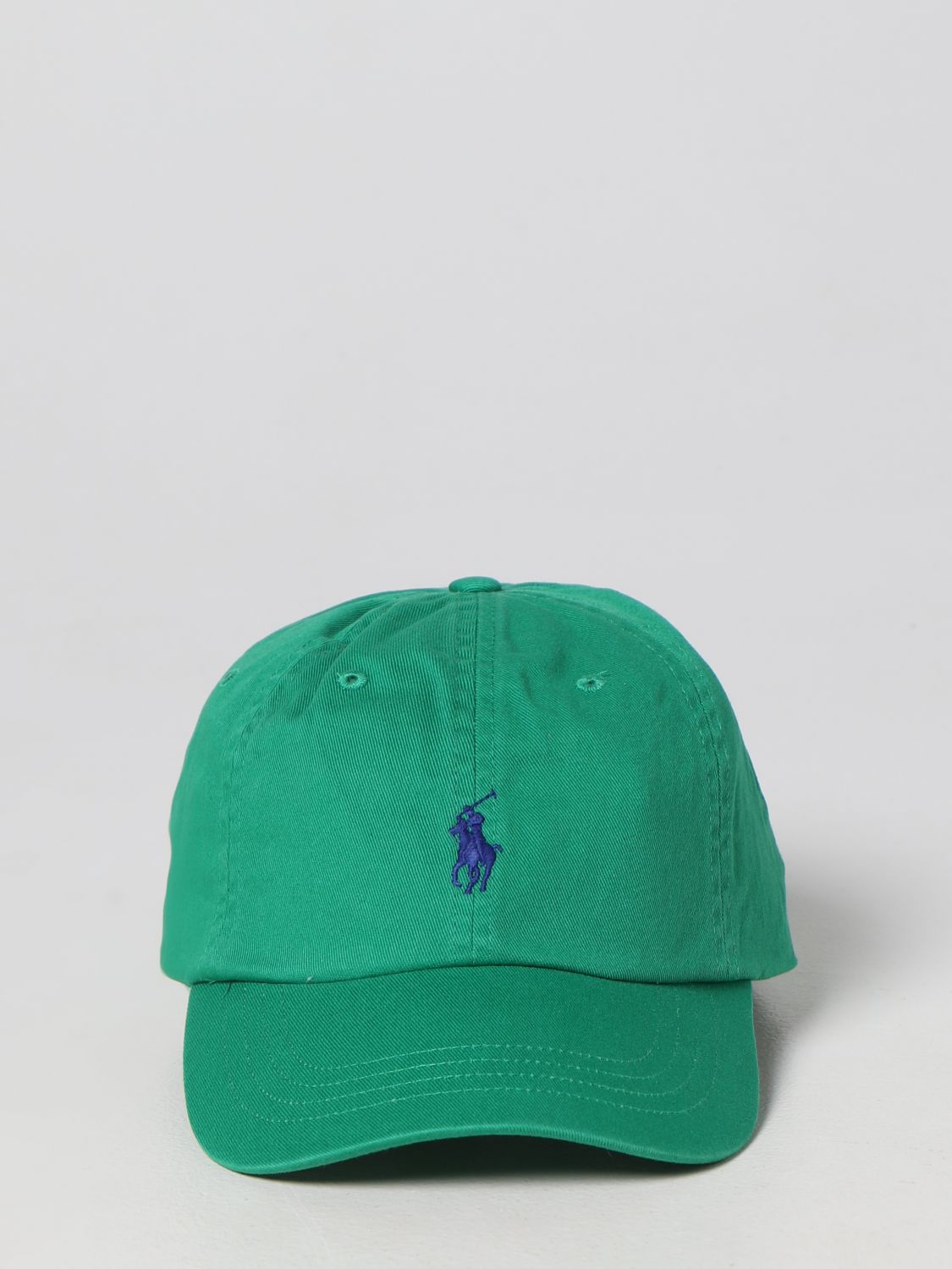 POLO RALPH LAUREN: hat for man - Grass Green | Polo Ralph Lauren hat  710667709 online on 