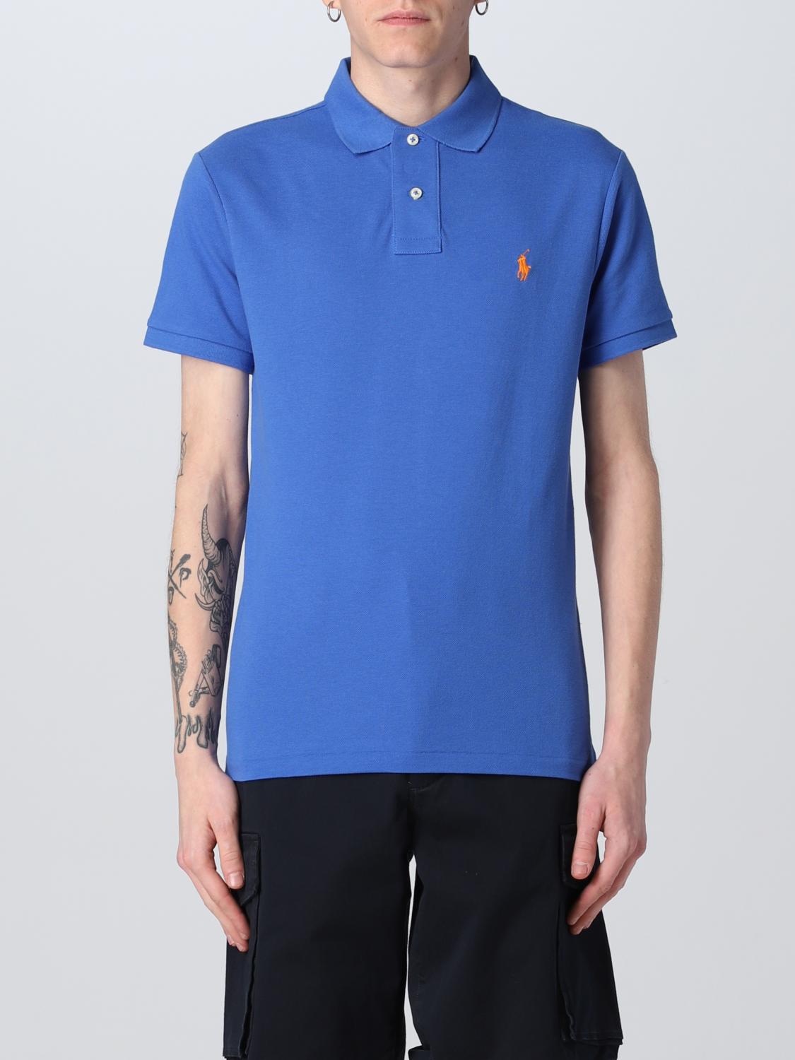 Polo Shirt POLO RALPH LAUREN Men color Blue