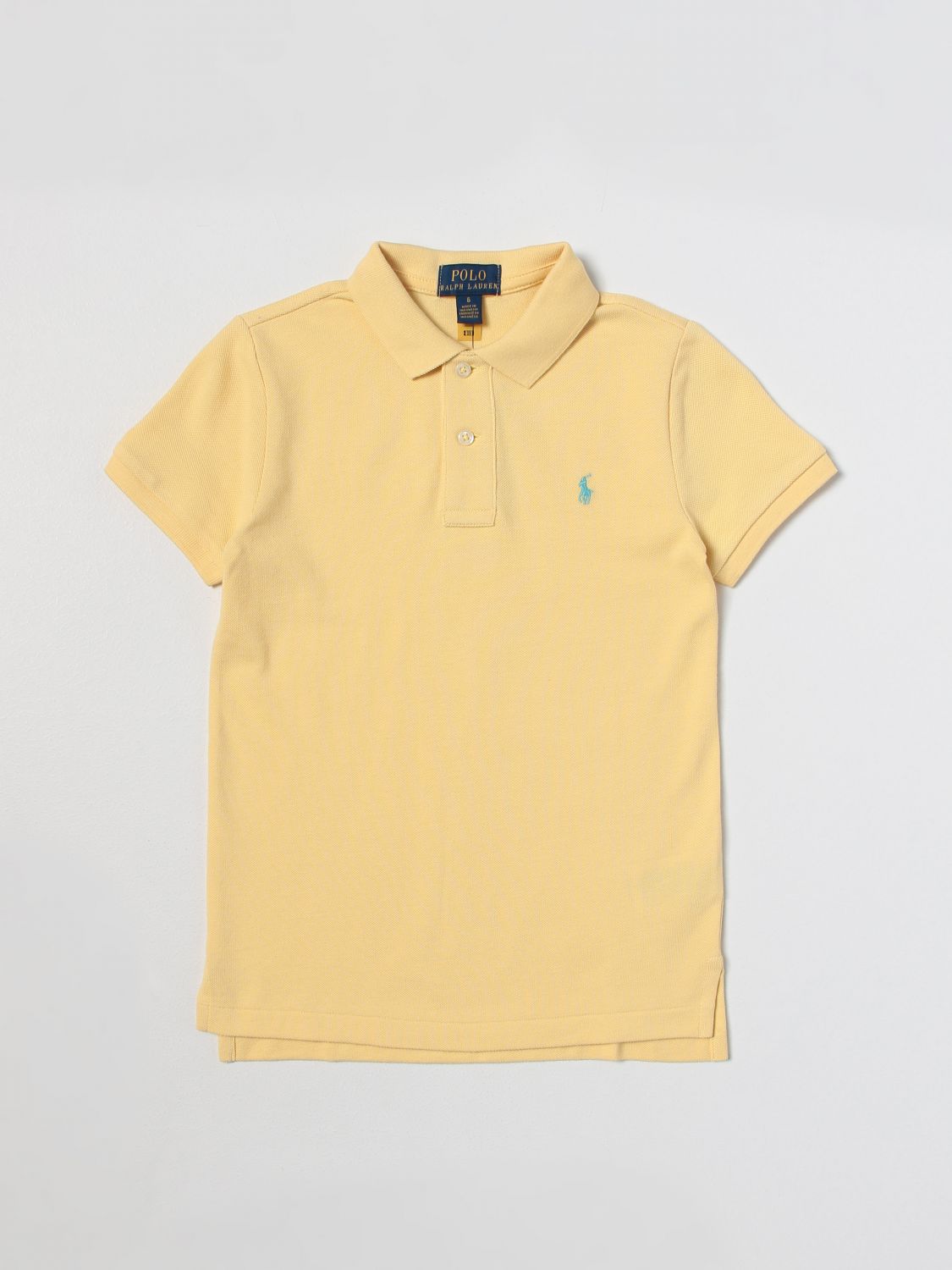 Polo Ralph Lauren Polo Shirt  Kids Color Yellow