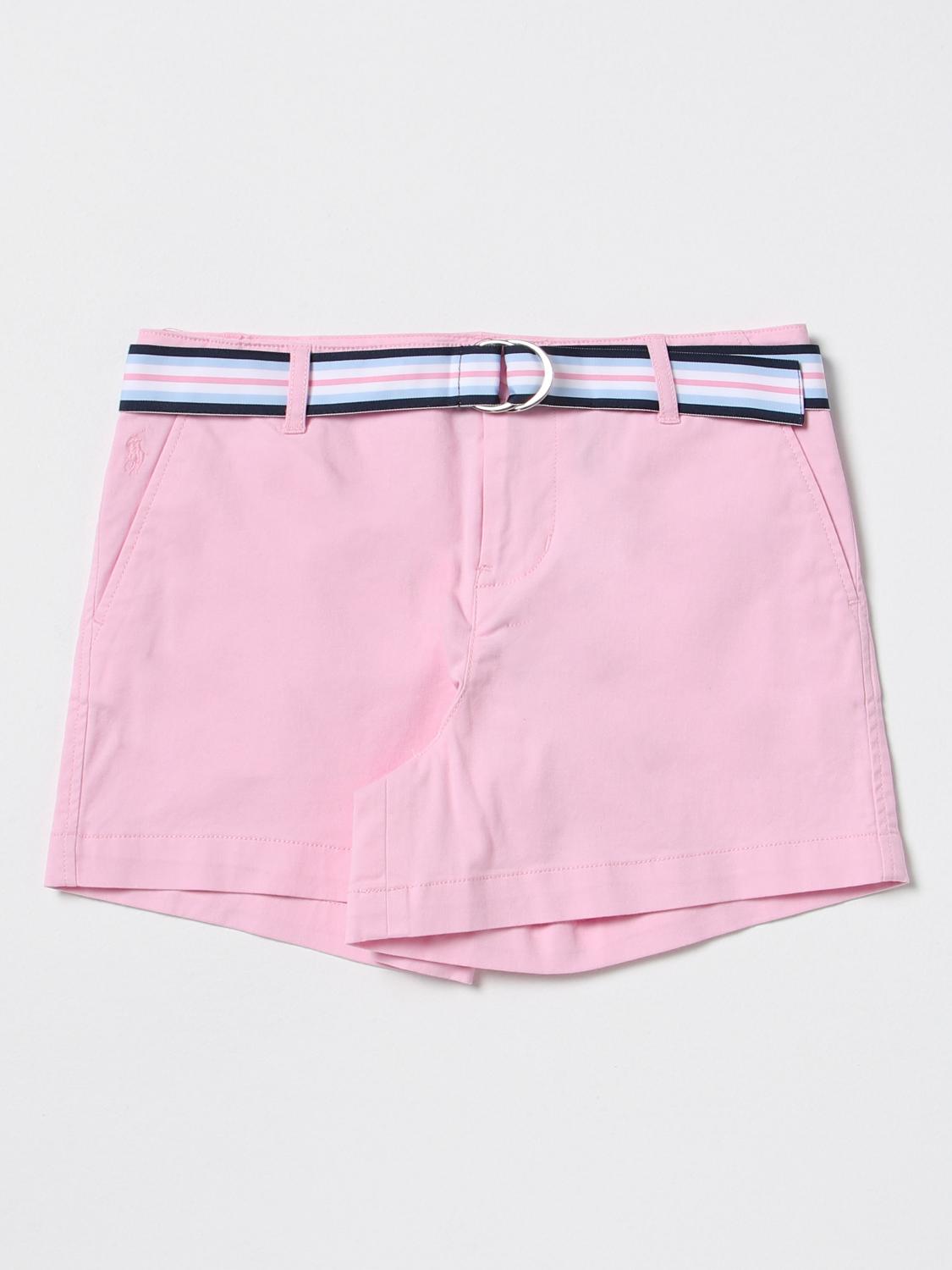 polo-ralph-lauren-short-for-girls-pink-polo-ralph-lauren-short