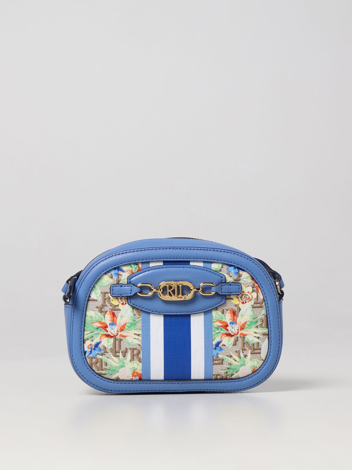 LAUREN RALPH LAUREN: mini bag for woman - Gnawed Blue | Lauren Ralph Lauren  mini bag 431900621 online on 