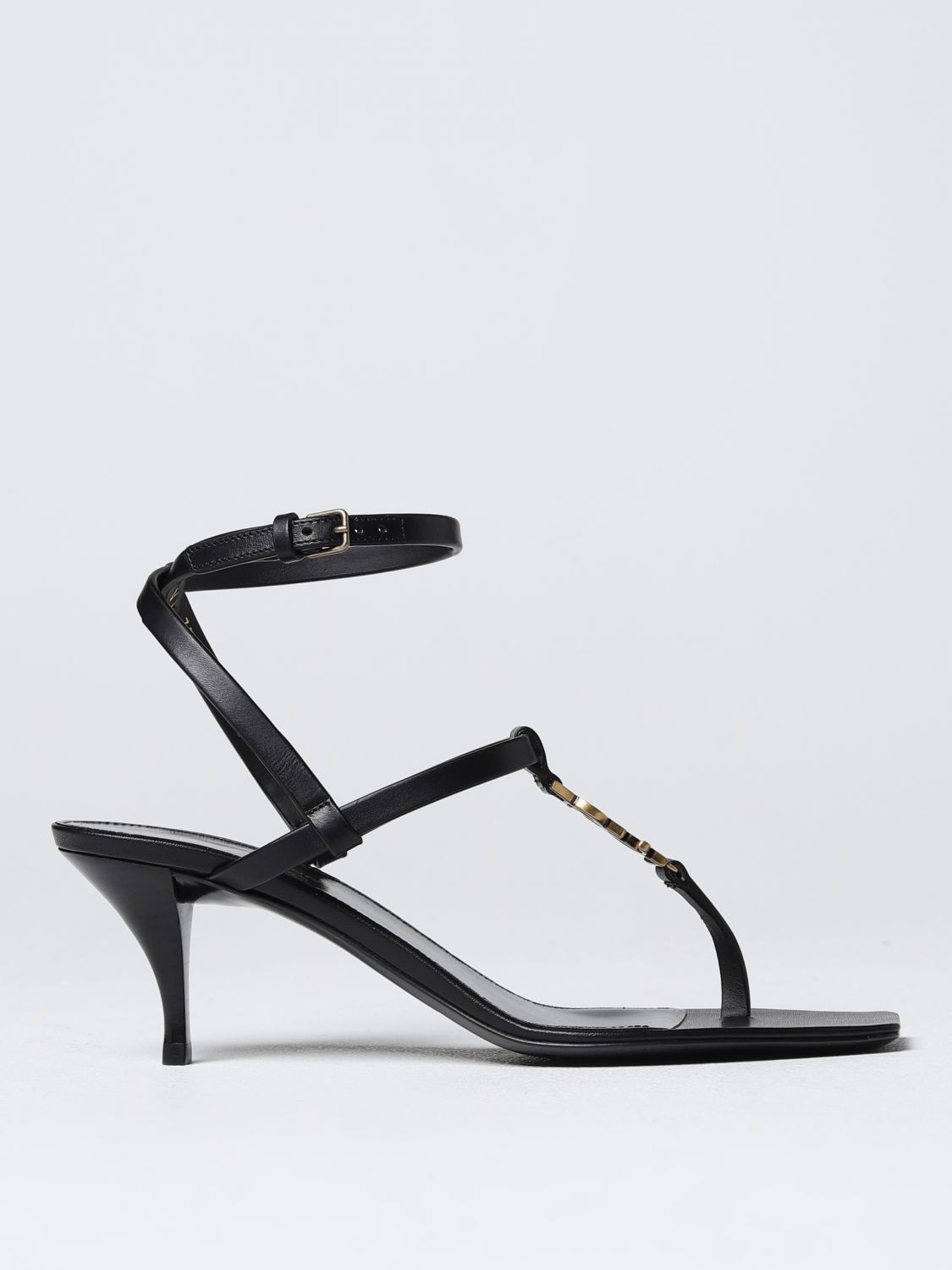 Saint Laurent Heeled Sandals  Woman Colour Black