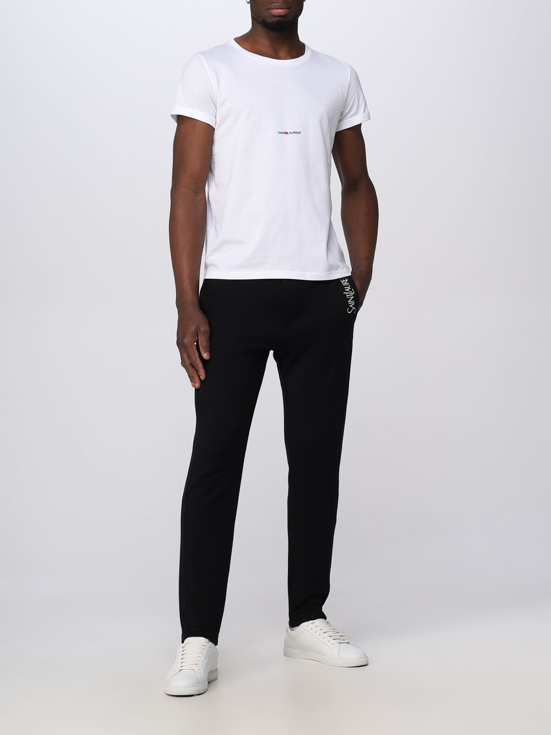 T-shirt Saint Laurent: T-shirt Saint Laurent in cotone bianco 2