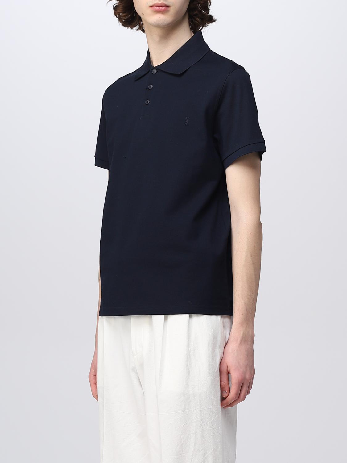 saint laurent men's polo shirt