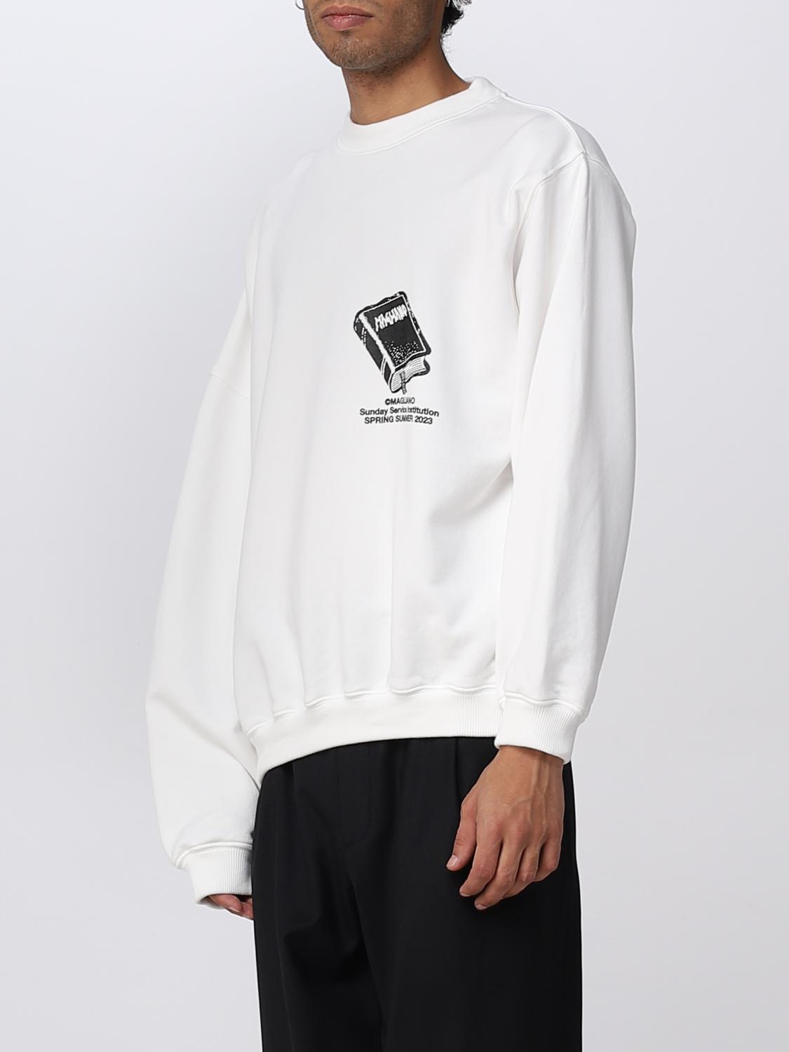 Felpa Magliano: Felpa Magliano in cotone bianco 4