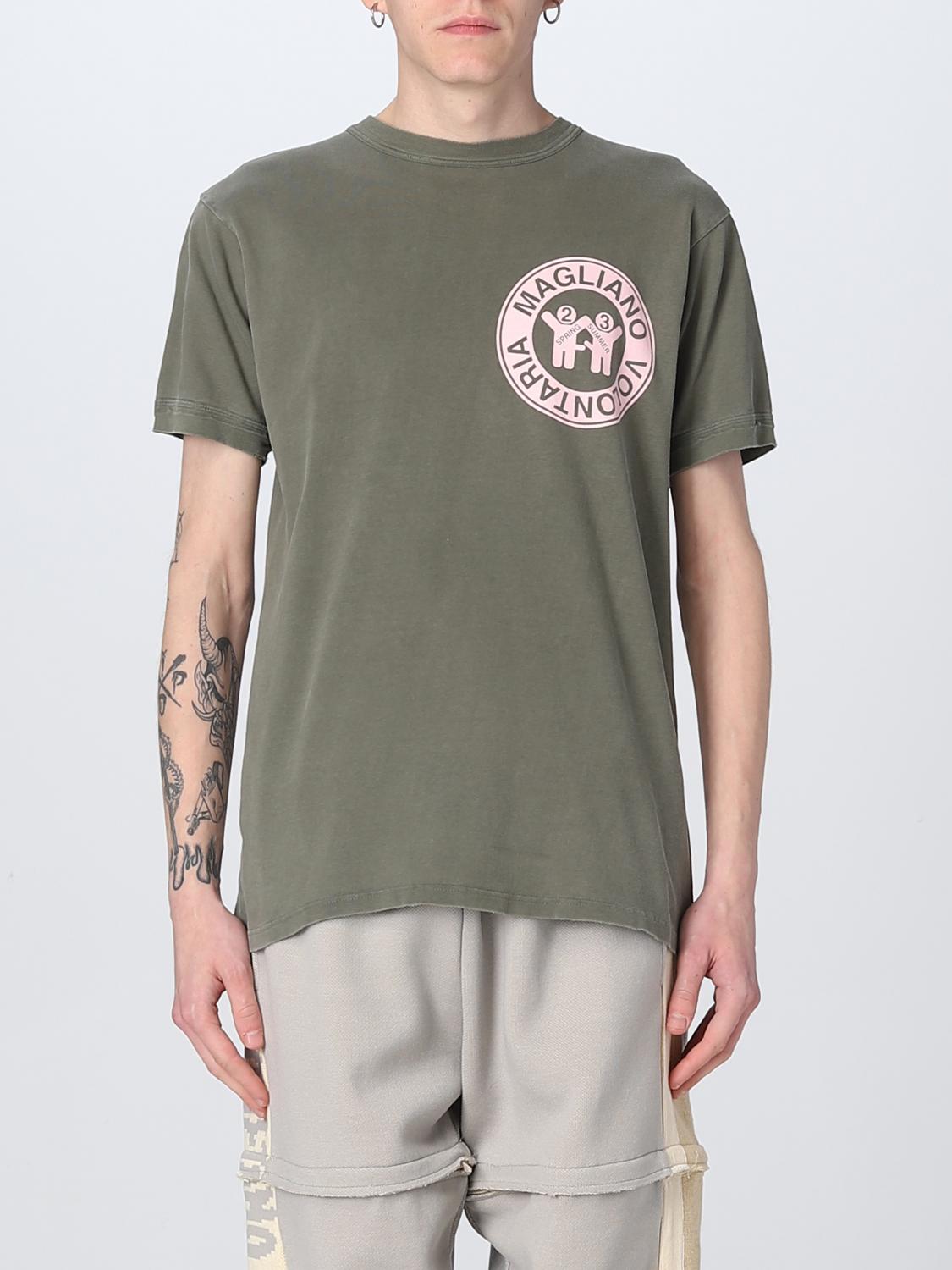 MAGLIANO T-SHIRT MAGLIANO MEN COLOR MILITARY,379906055