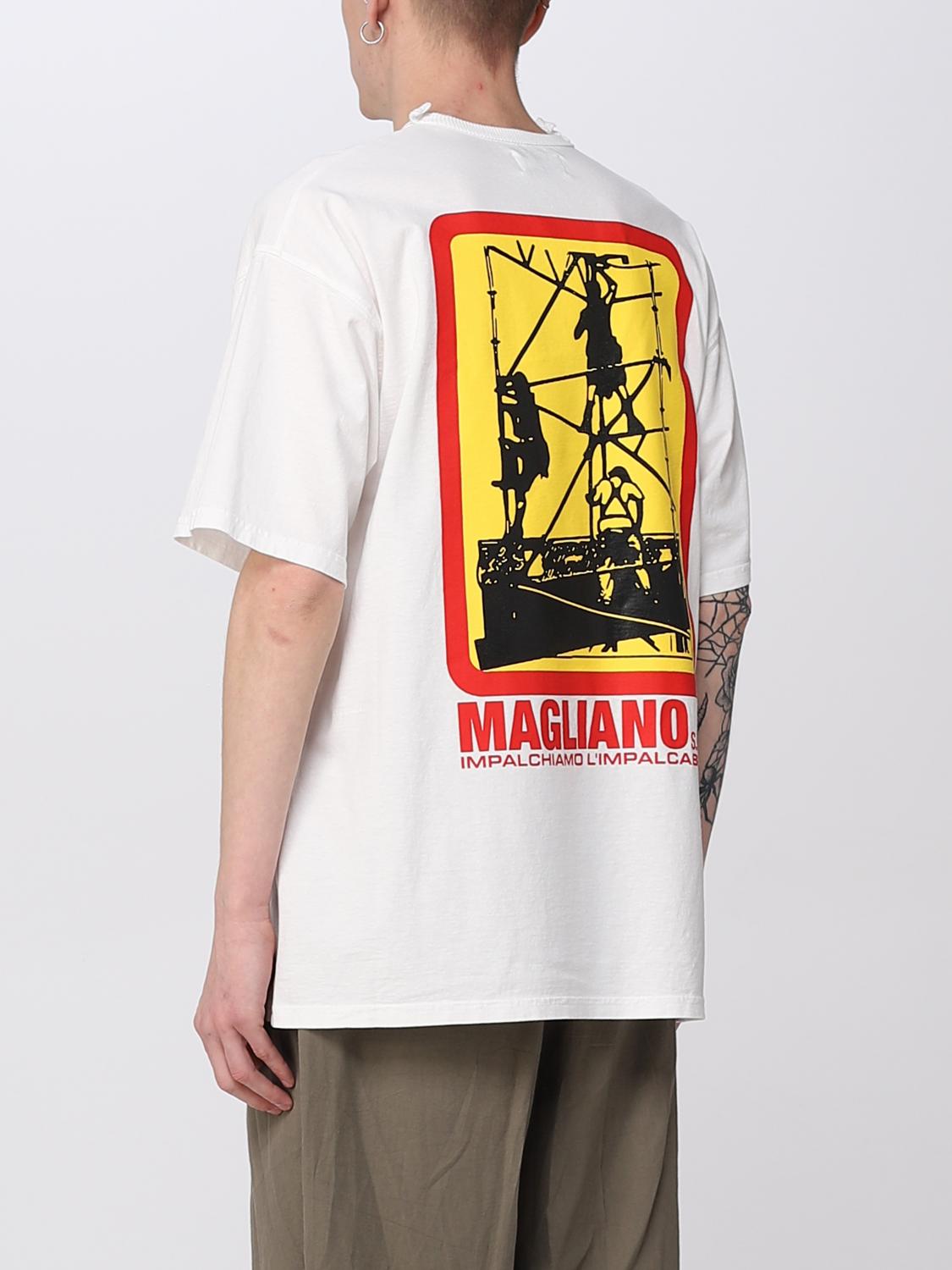 T-shirt Magliano: T-shirt Magliano con stampa grafica bianco 3