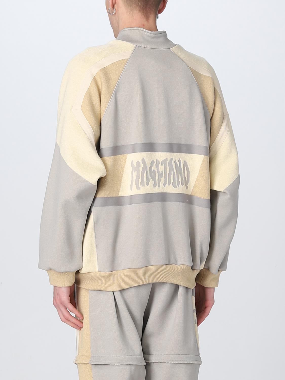 Felpa Magliano: Felpa Magliano in misto cotone e viscosa grigio 3