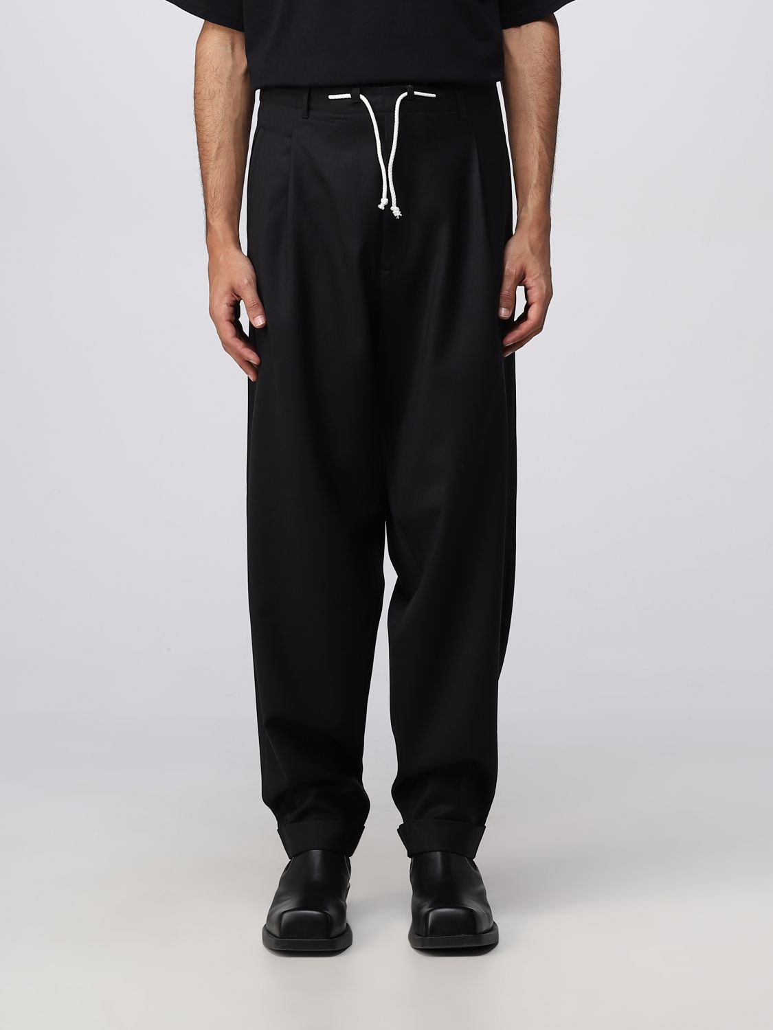 Pantalone Magliano: Pantalone Magliano in cashmere nero 1