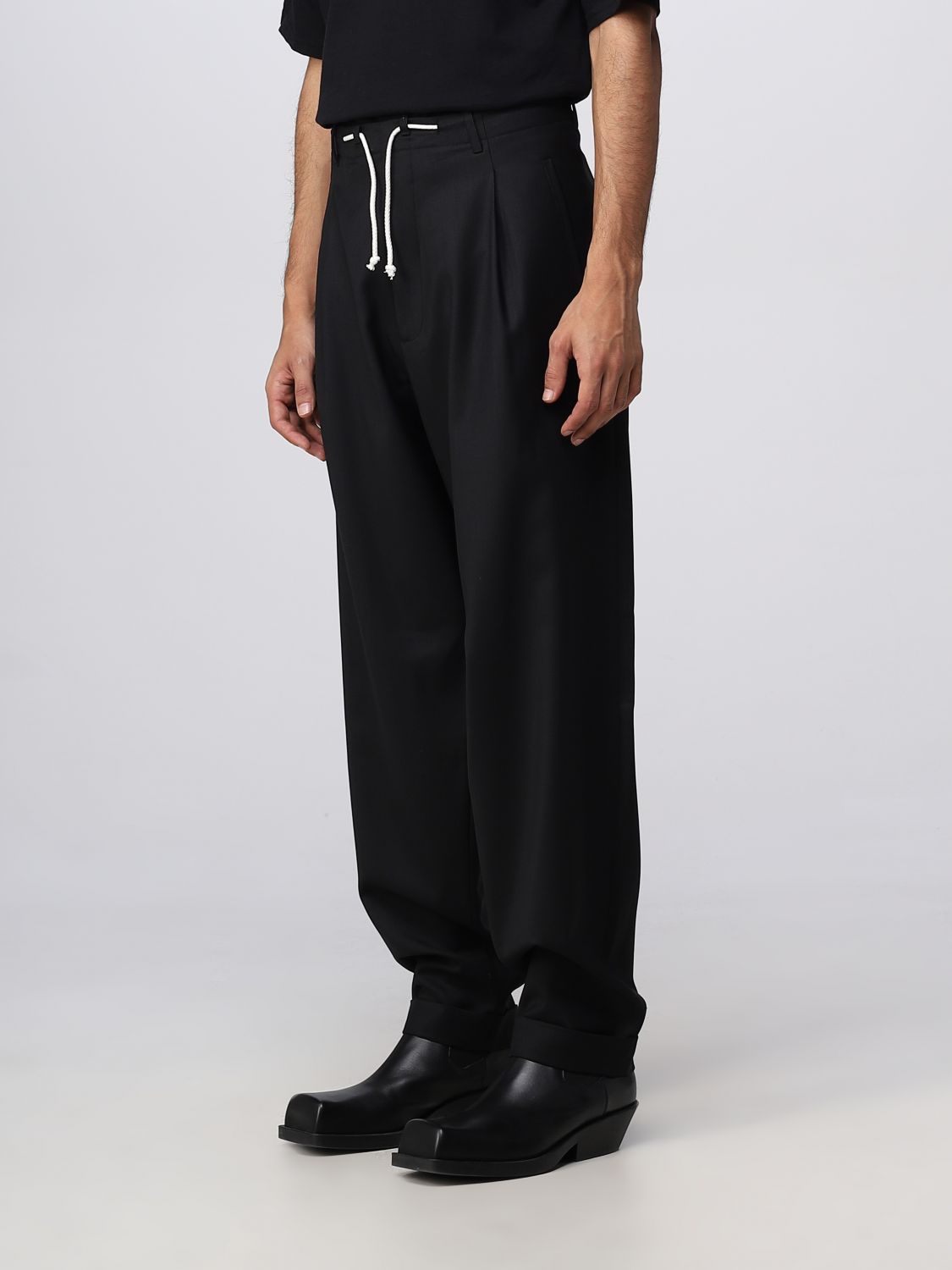 Pantalone Magliano: Pantalone Magliano in cashmere nero 4