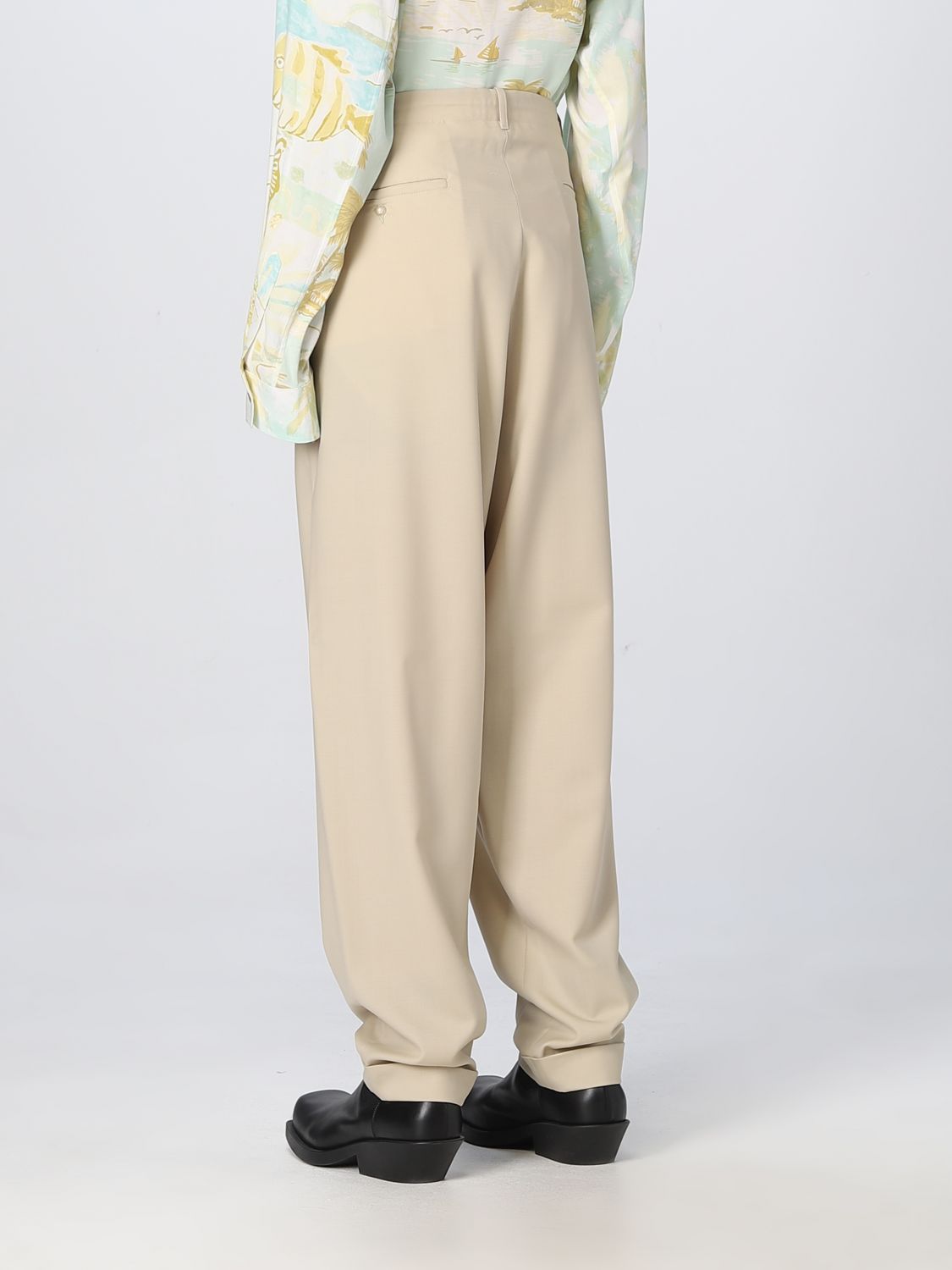 Pantalone Magliano: Pantalone Magliano in cashmere beige 3