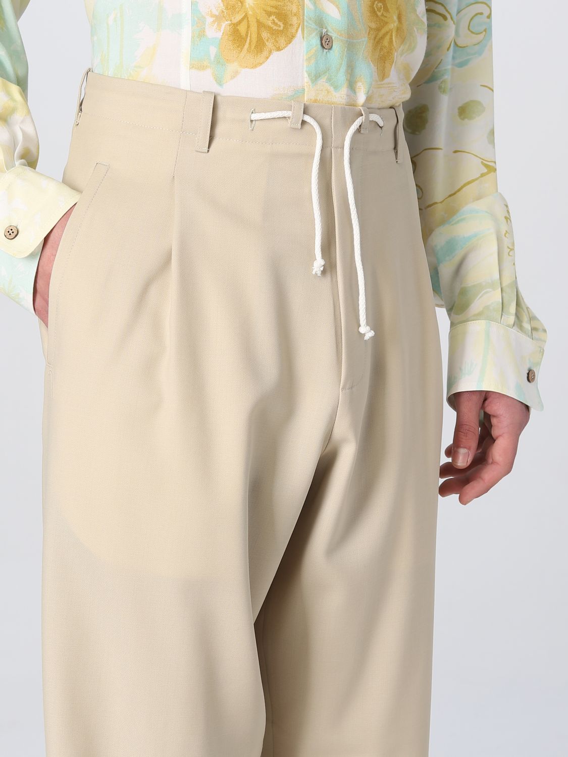 Pantalone Magliano: Pantalone Magliano in cashmere beige 5