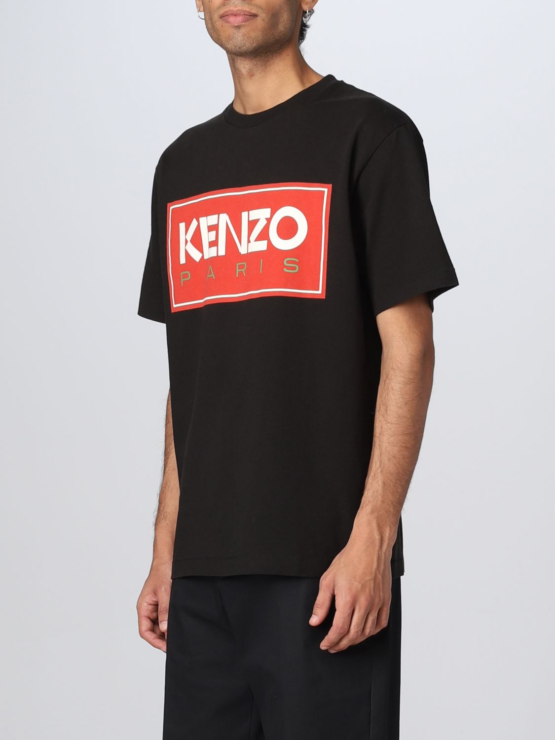 T-shirt Kenzo: T-shirt Kenzo in cotone nero 4