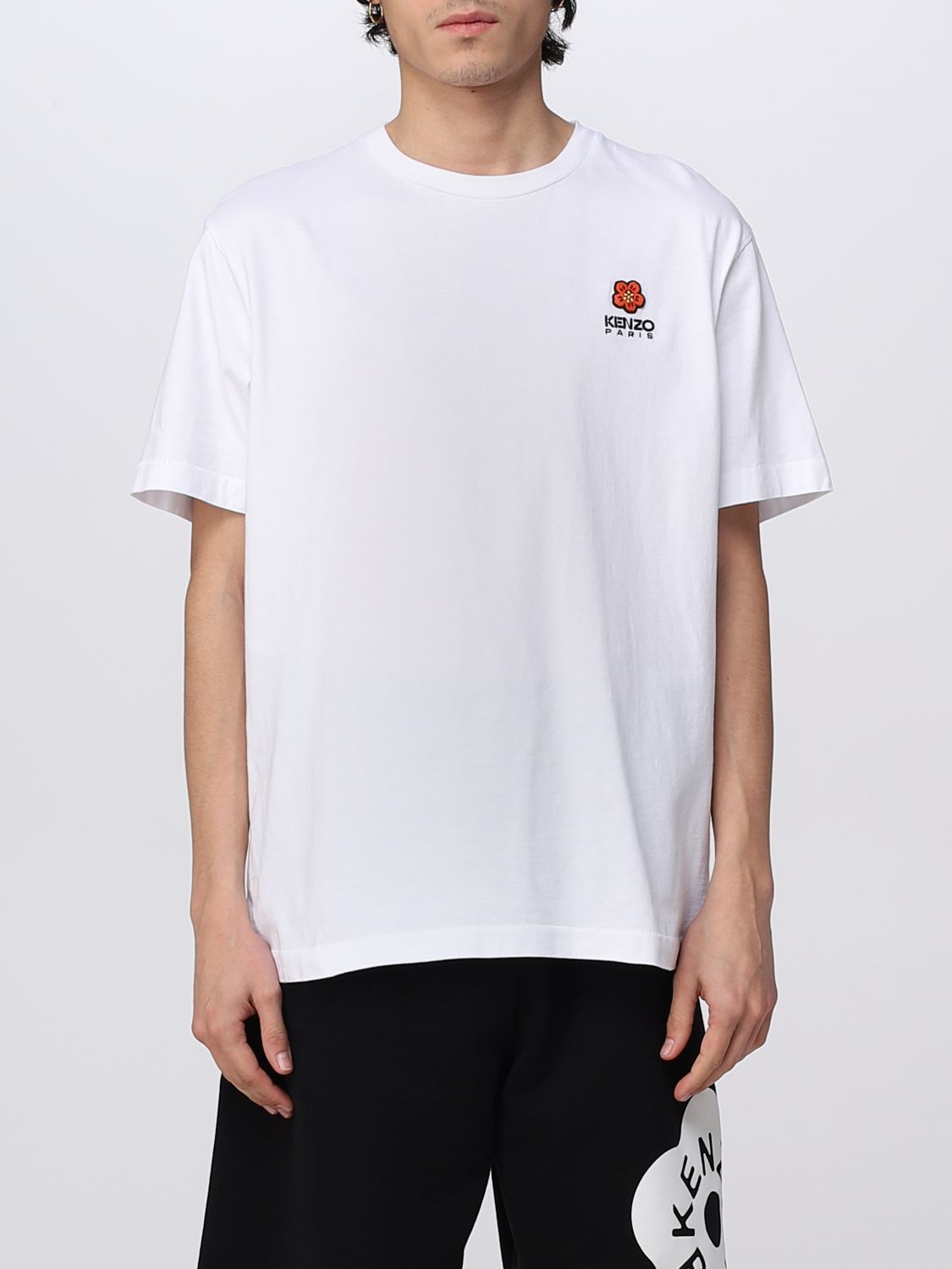 T-shirt Kenzo: T-shirt Boke Flower Kenzo in cotone bianco 1